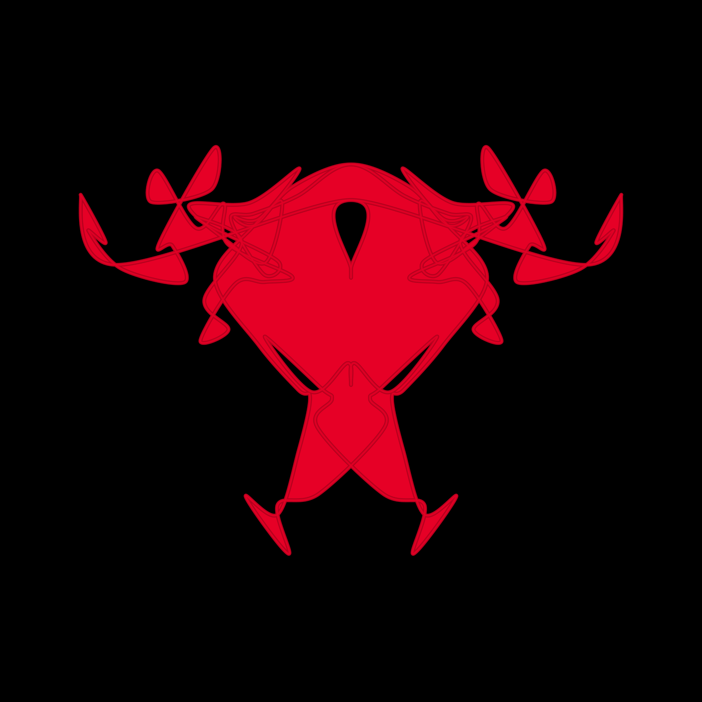 Art Blocks - Art Blocks v2 - Cryptoblots #1756 - NFT # 3001756