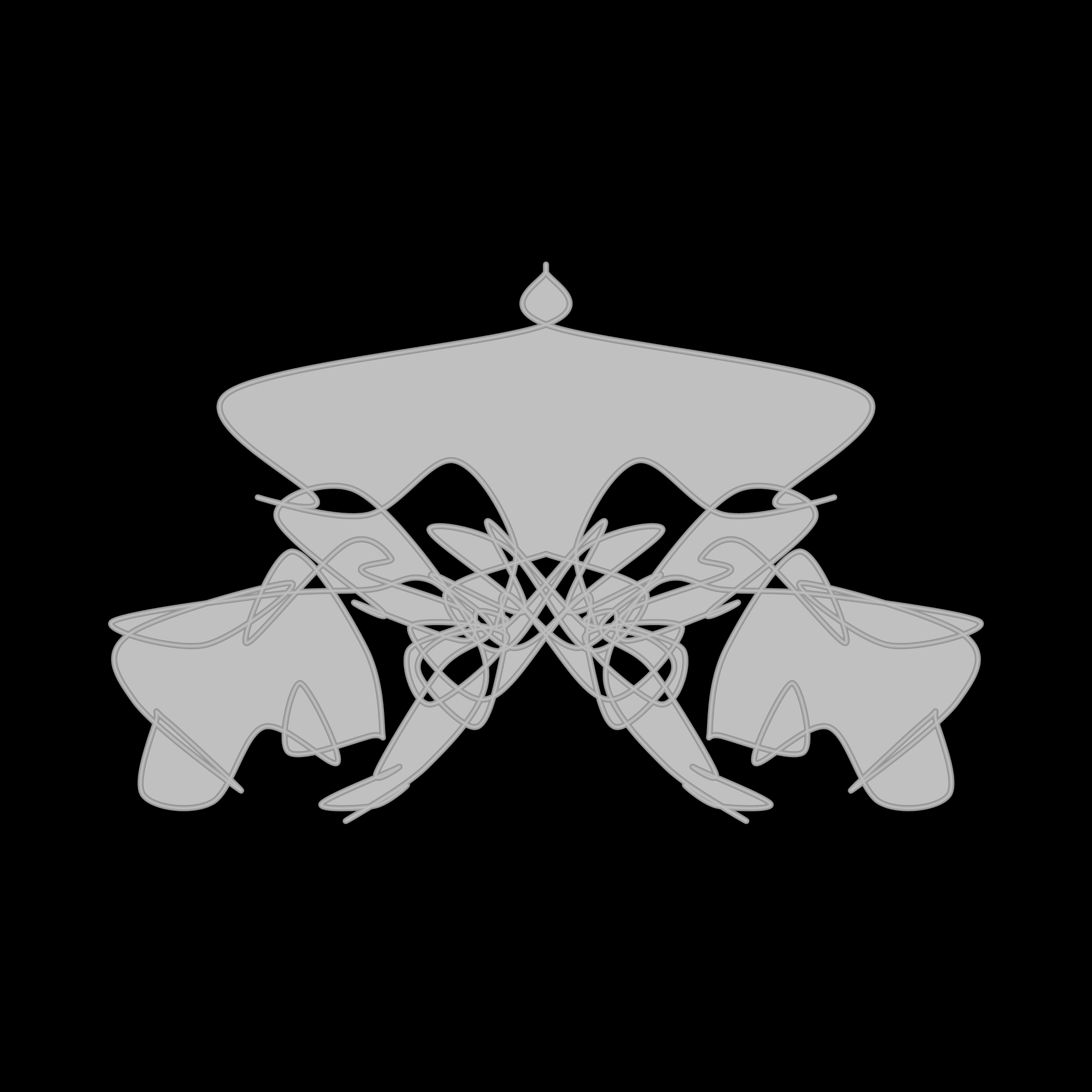 Art Blocks - Art Blocks v2 - Cryptoblots #1772 - NFT # 3001772