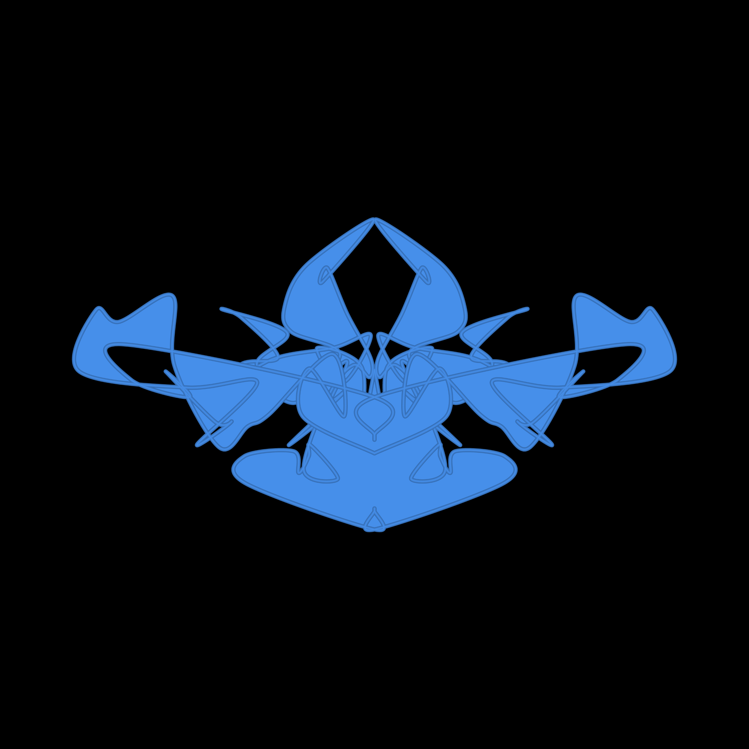 Art Blocks - Art Blocks v2 - Cryptoblots #1776 - NFT # 3001776