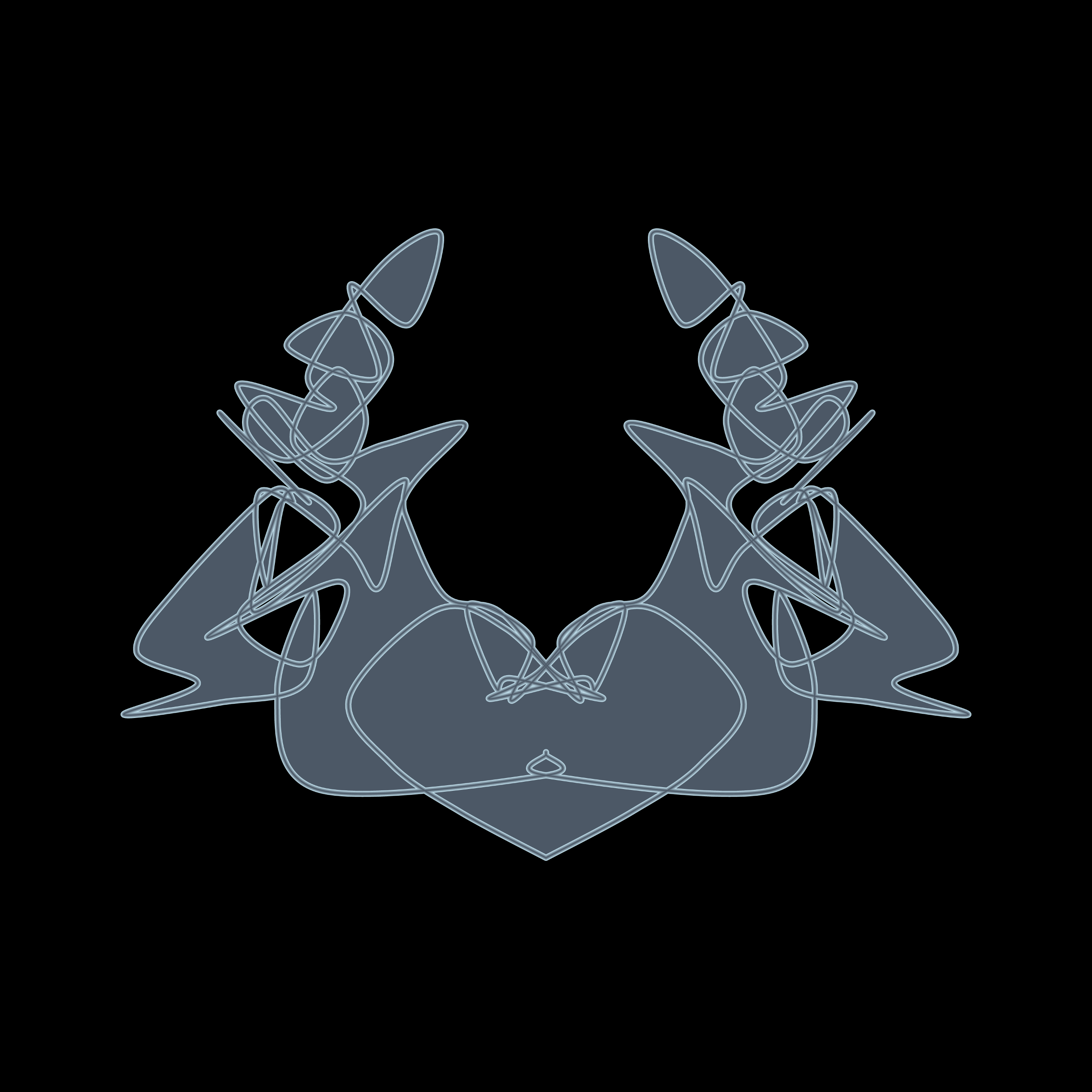 Art Blocks - Art Blocks v2 - Cryptoblots #1780 - NFT # 3001780