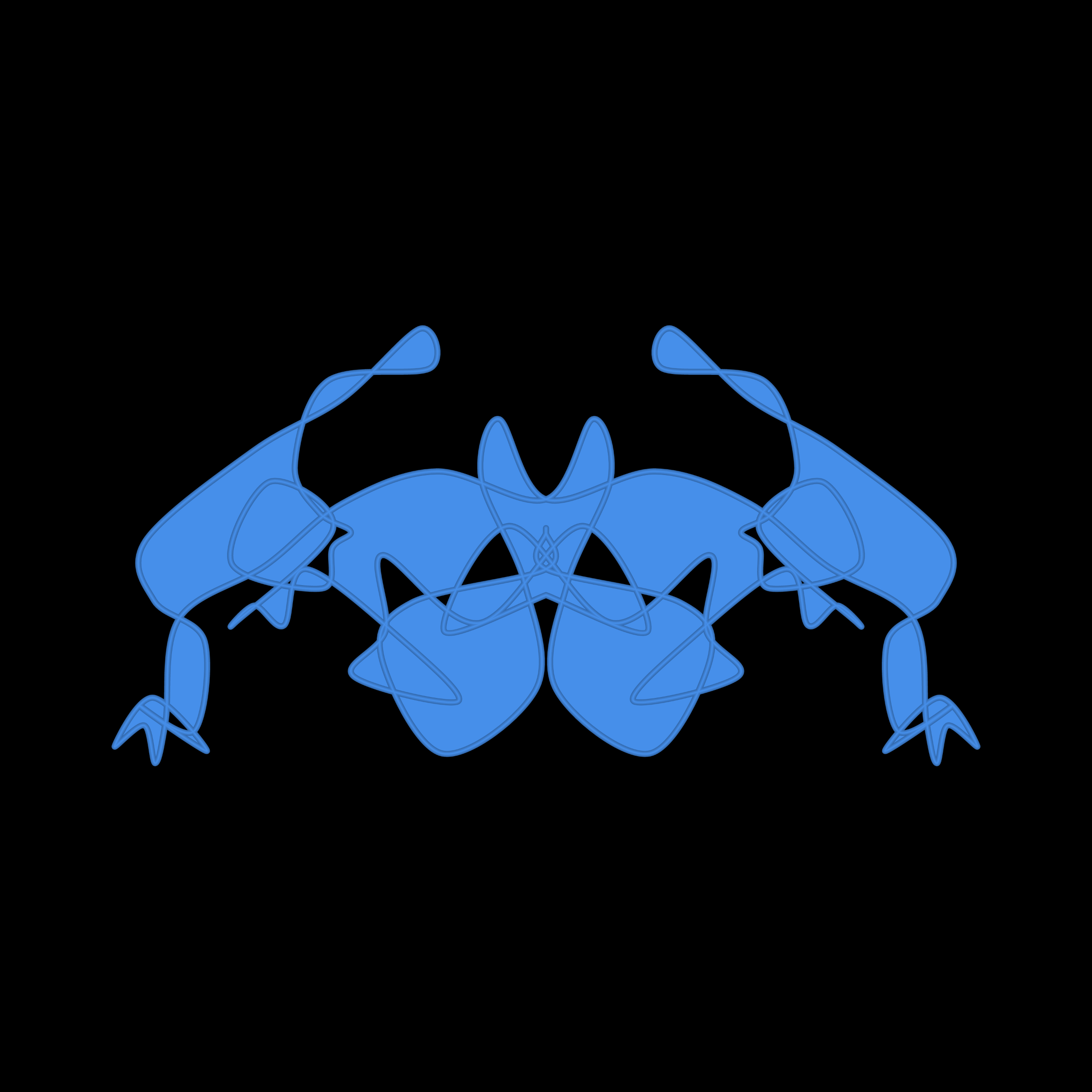 Art Blocks - Art Blocks v2 - Cryptoblots #1782 - NFT # 3001782