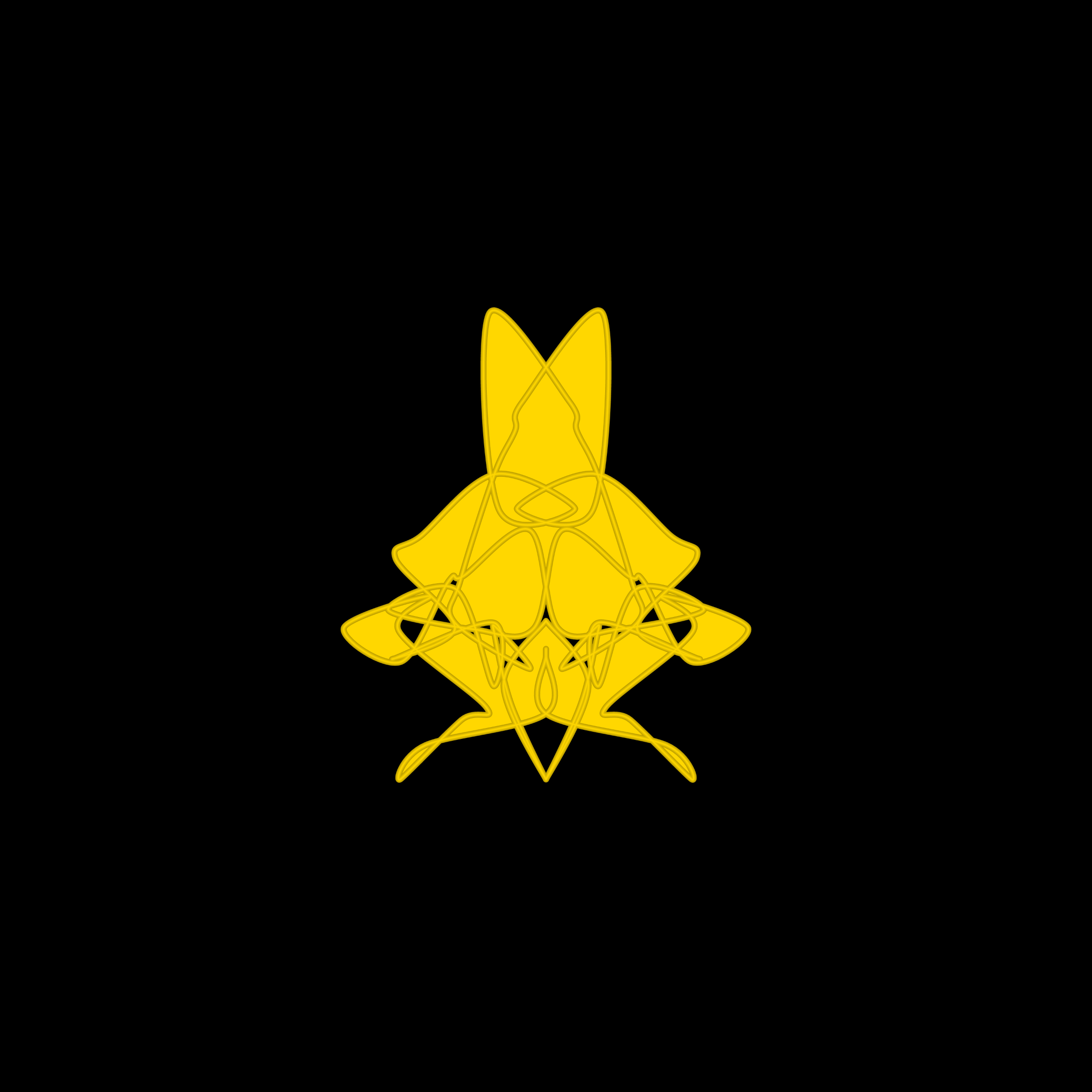 Art Blocks - Art Blocks v2 - Cryptoblots #1785 - NFT # 3001785