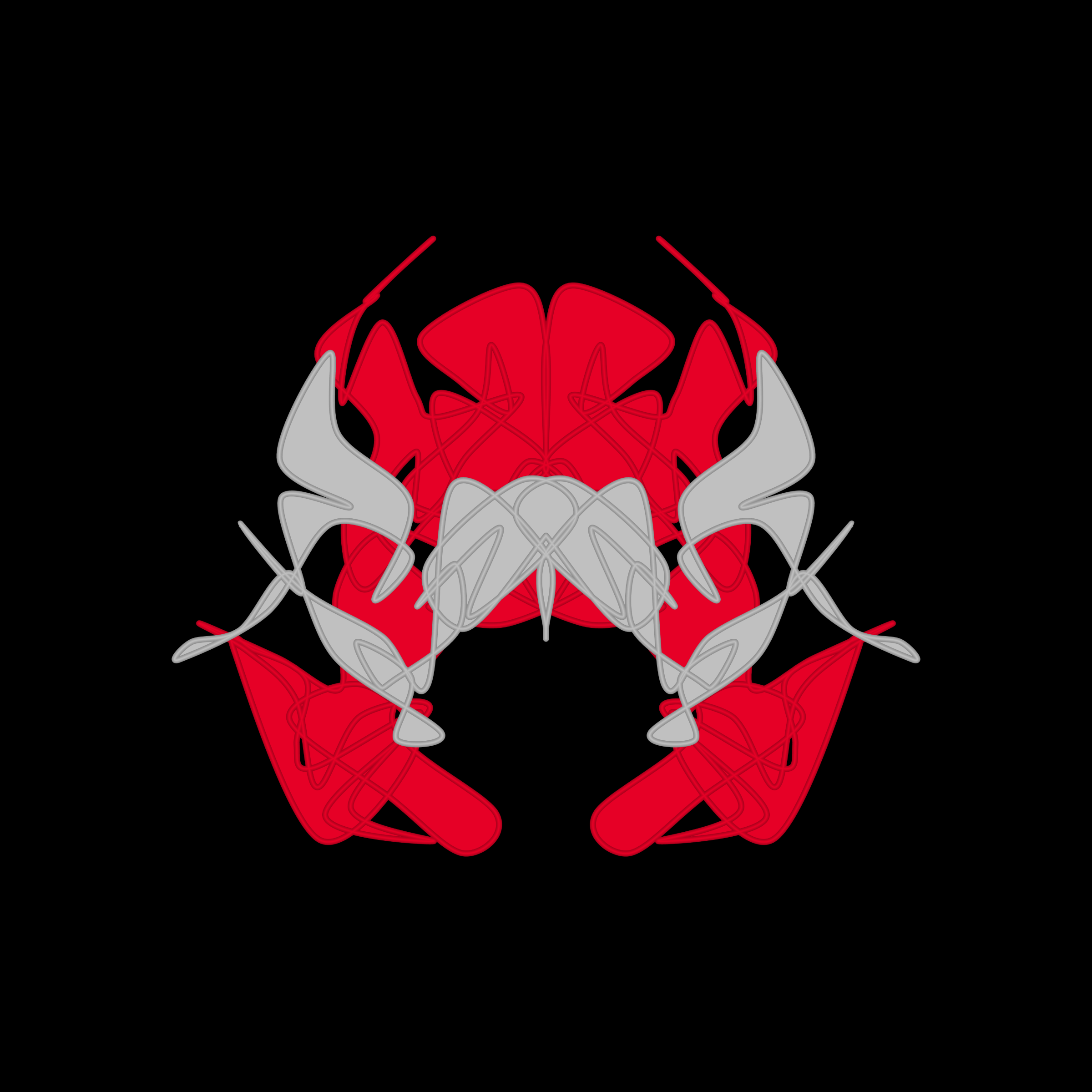 Art Blocks - Art Blocks v2 - Cryptoblots #1791 - NFT # 3001791