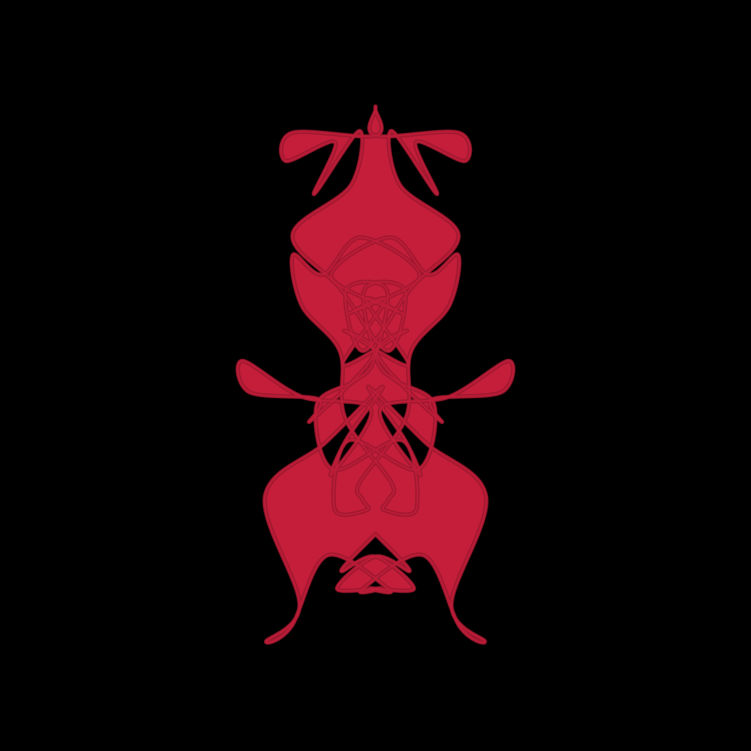 Art Blocks - Art Blocks v2 - Cryptoblots #1794 - NFT # 3001794