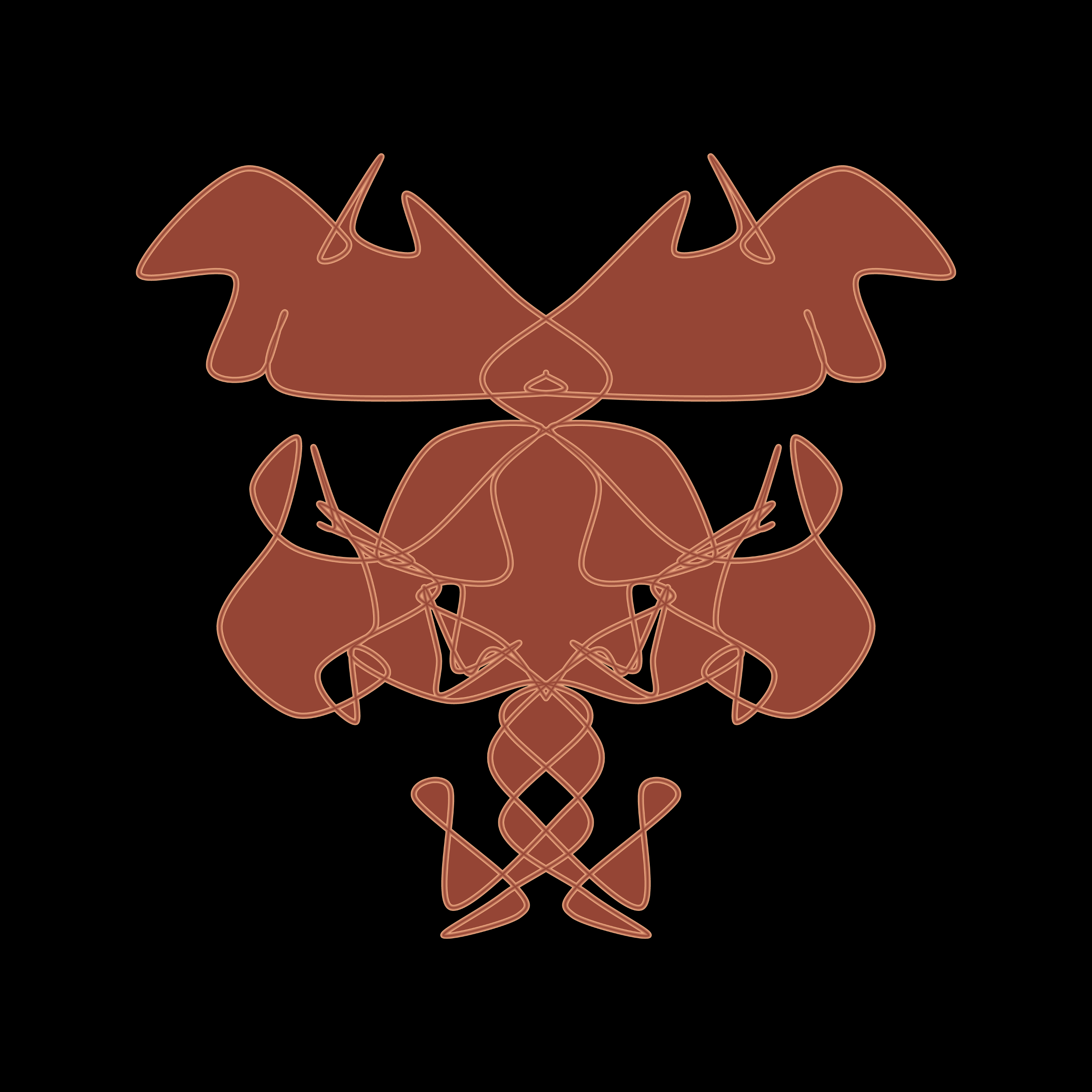 Art Blocks - Art Blocks v2 - Cryptoblots #1795 - NFT # 3001795