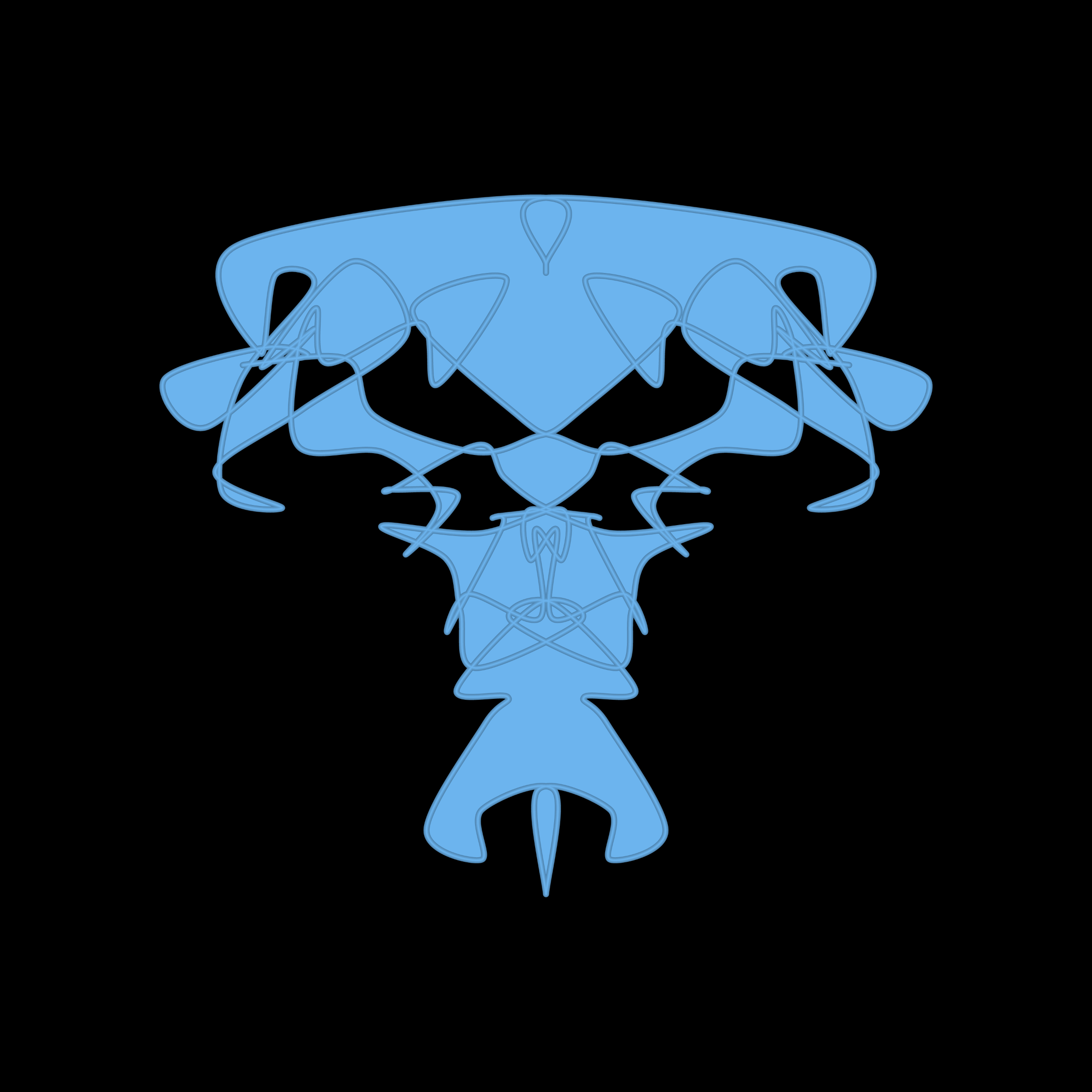 Art Blocks - Art Blocks v2 - Cryptoblots #1801 - NFT # 3001801