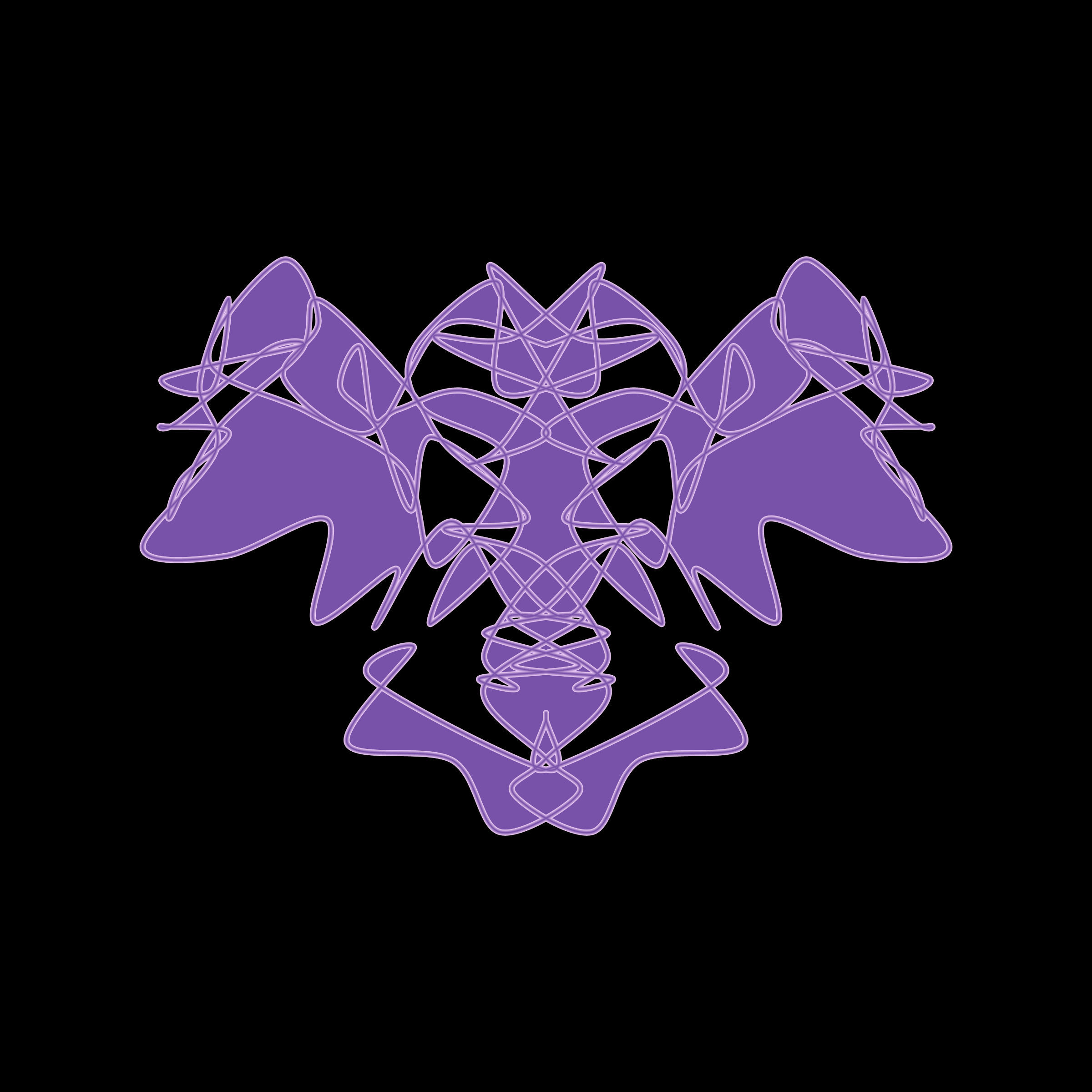 Art Blocks - Art Blocks v2 - Cryptoblots #1804 - NFT # 3001804