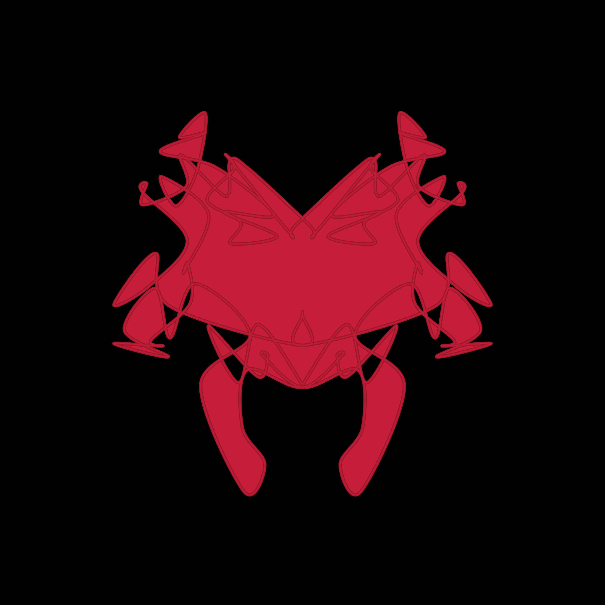 Art Blocks - Art Blocks v2 - Cryptoblots #1808 - NFT # 3001808