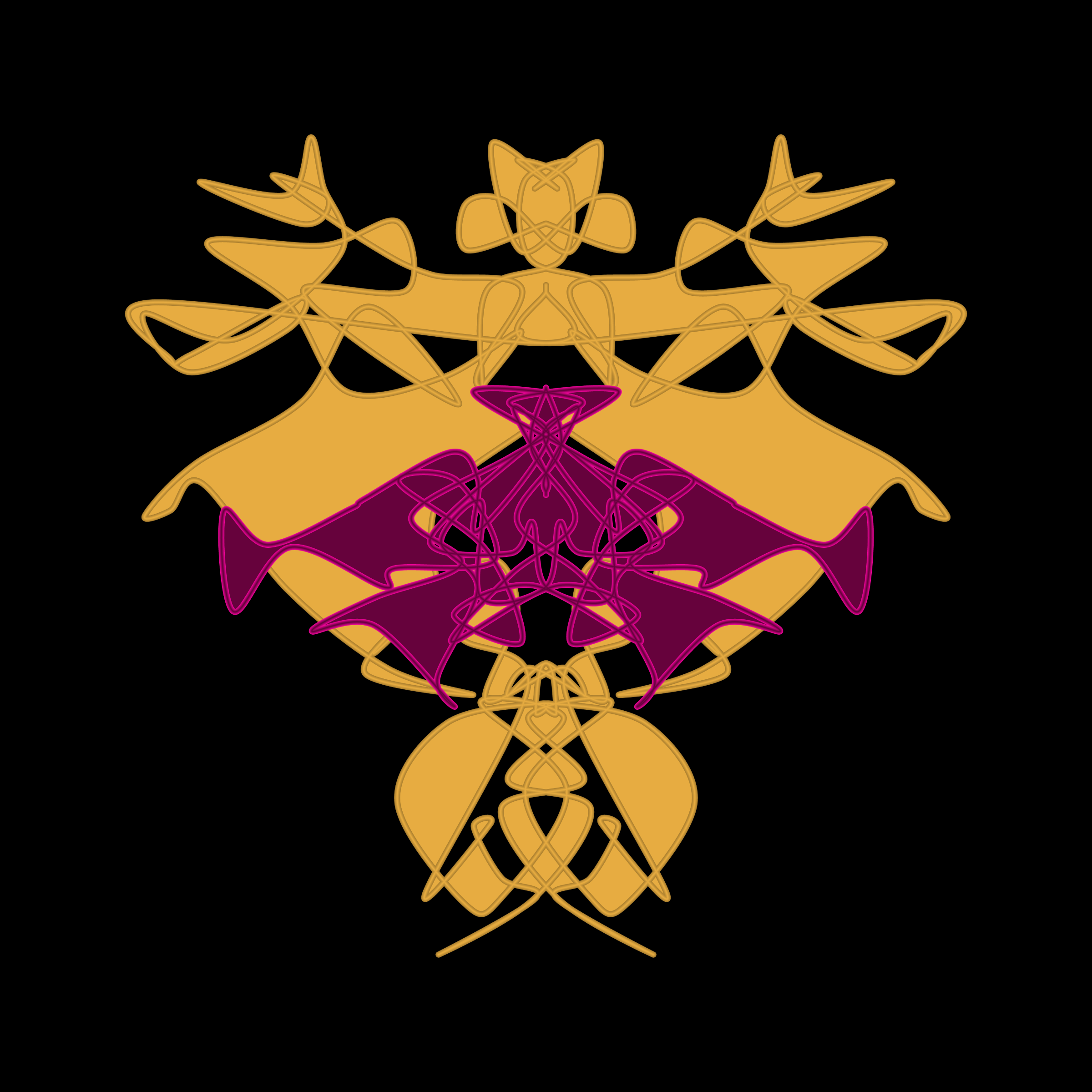 Art Blocks - Art Blocks v2 - Cryptoblots #1811 - NFT # 3001811