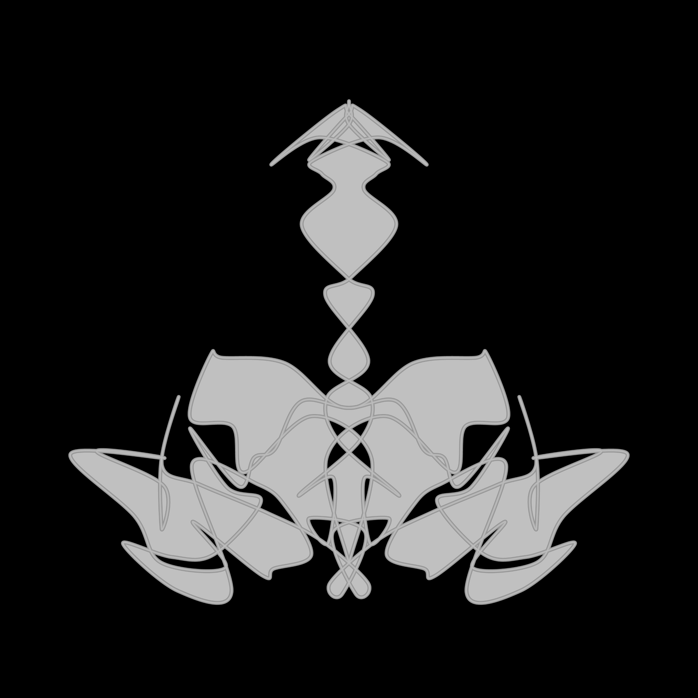 Art Blocks - Art Blocks v2 - Cryptoblots #1812 - NFT # 3001812