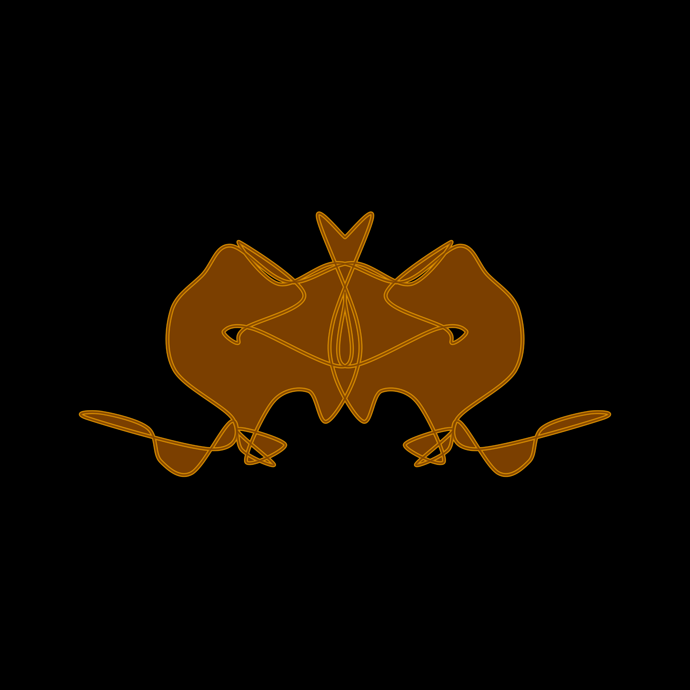 Art Blocks - Art Blocks v2 - Cryptoblots #1814 - NFT # 3001814