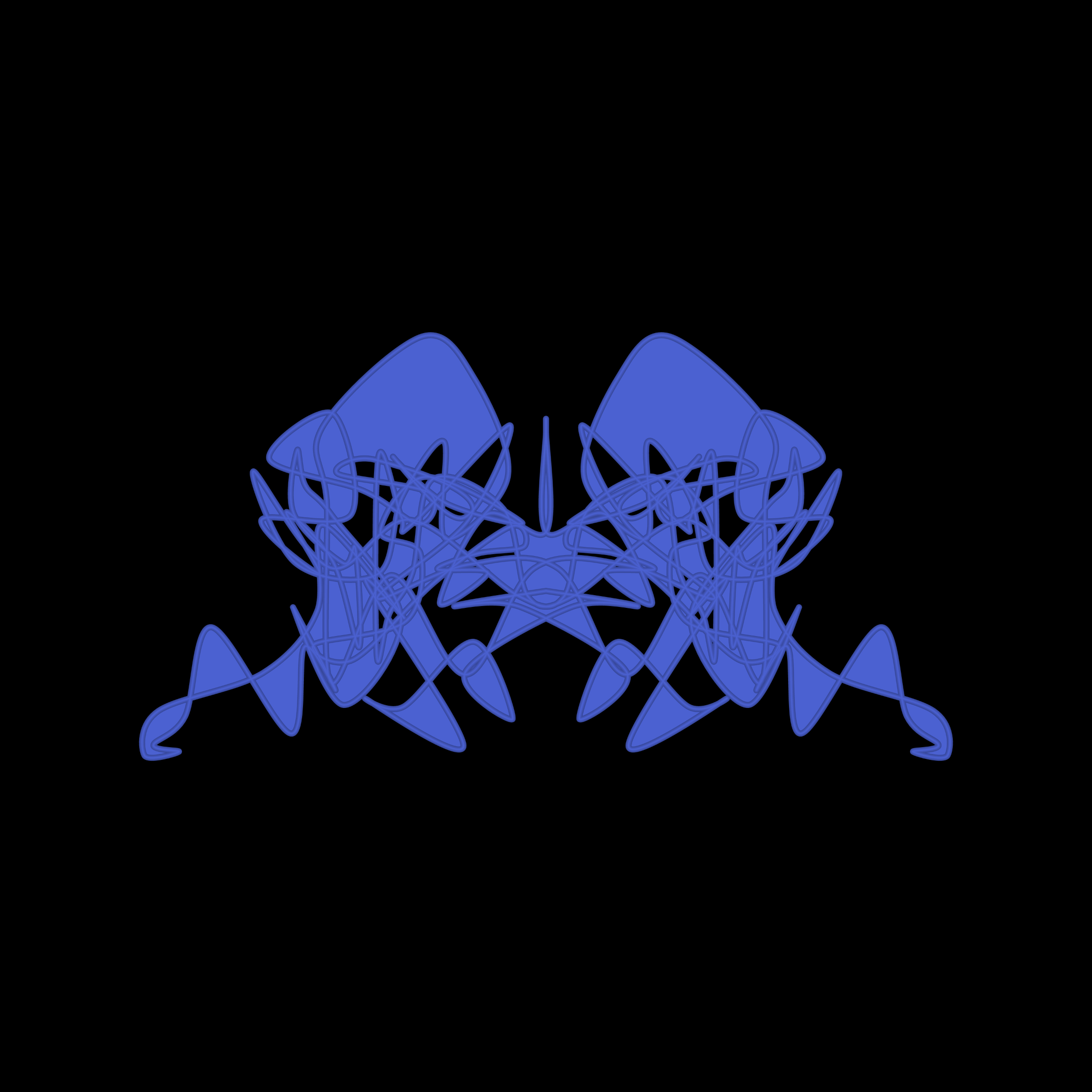 Art Blocks - Art Blocks v2 - Cryptoblots #1816 - NFT # 3001816