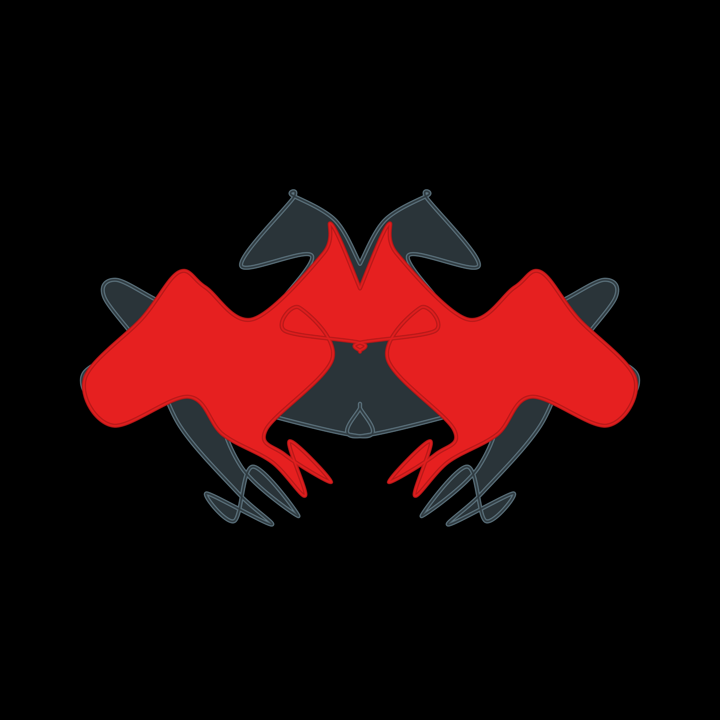 Art Blocks - Art Blocks v2 - Cryptoblots #1817 - NFT # 3001817