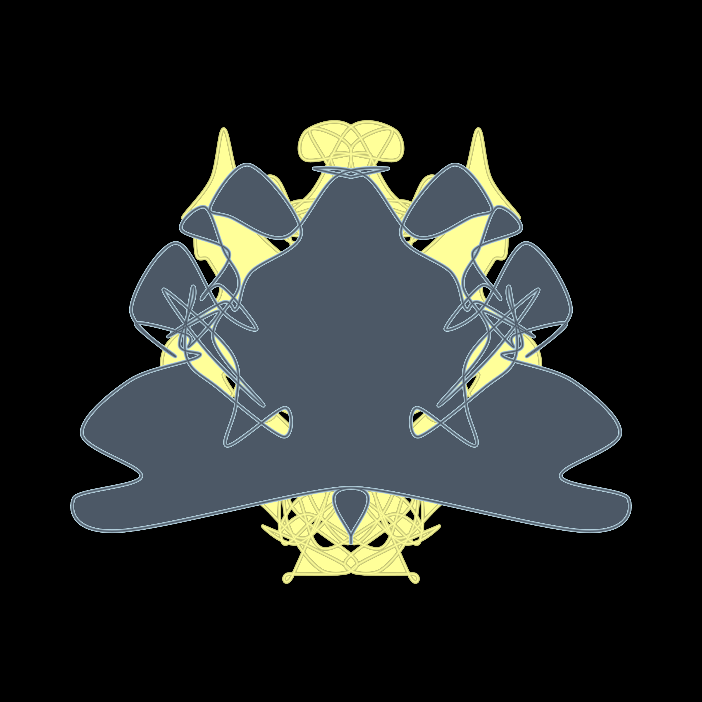 Art Blocks - Art Blocks v2 - Cryptoblots #1819 - NFT # 3001819