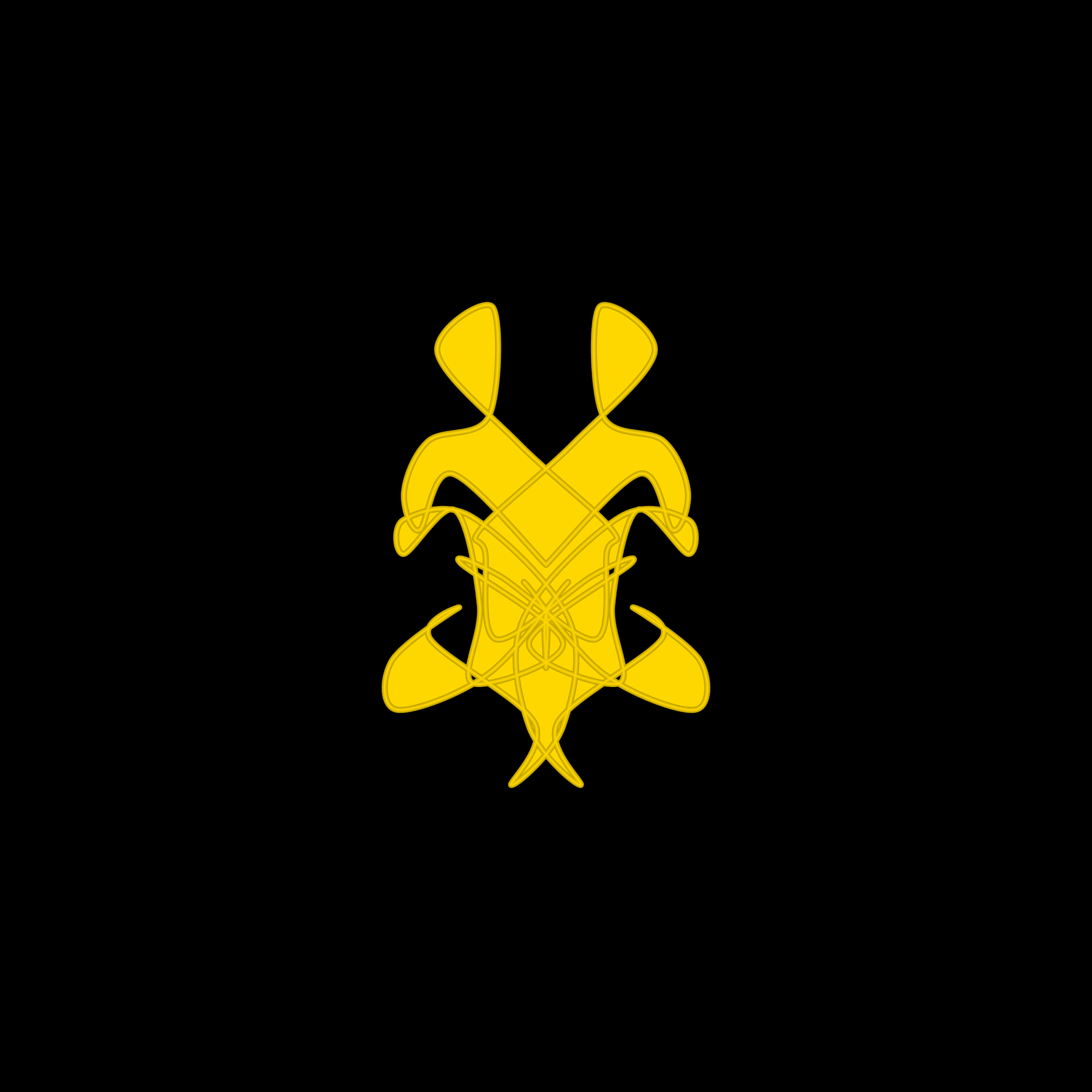 Art Blocks - Art Blocks v2 - Cryptoblots #1821 - NFT # 3001821