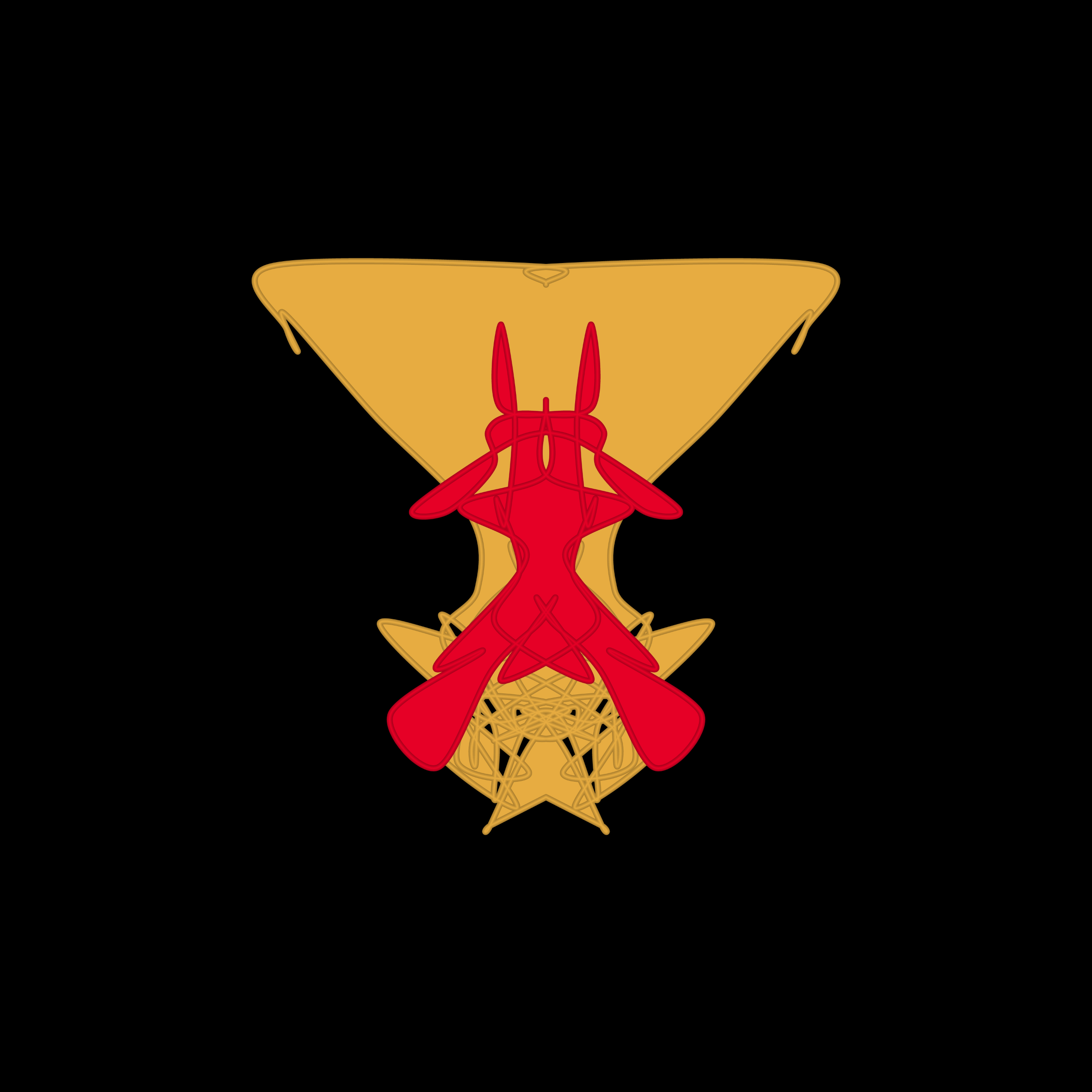 Art Blocks - Art Blocks v2 - Cryptoblots #1827 - NFT # 3001827