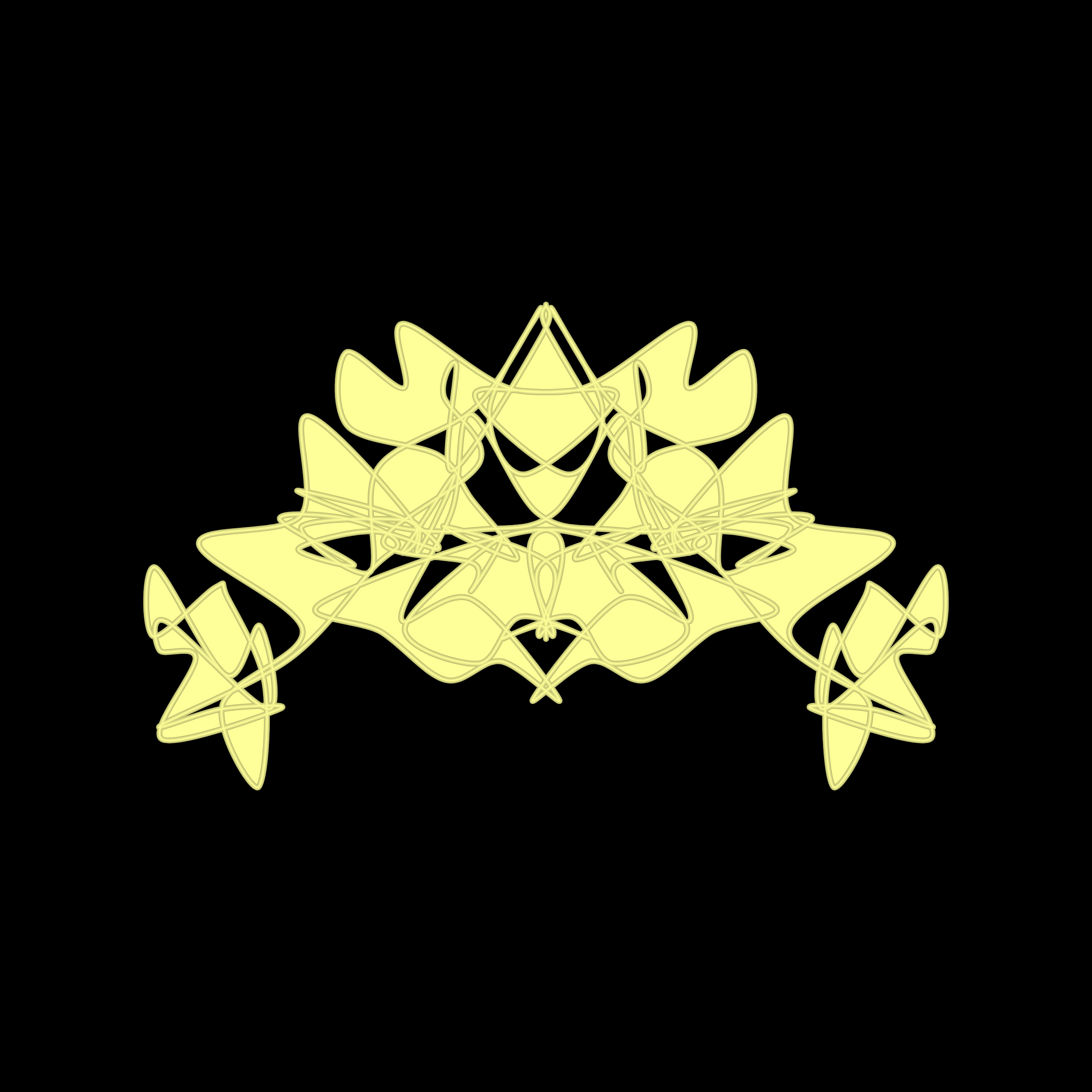 Art Blocks - Art Blocks v2 - Cryptoblots #1830 - NFT # 3001830