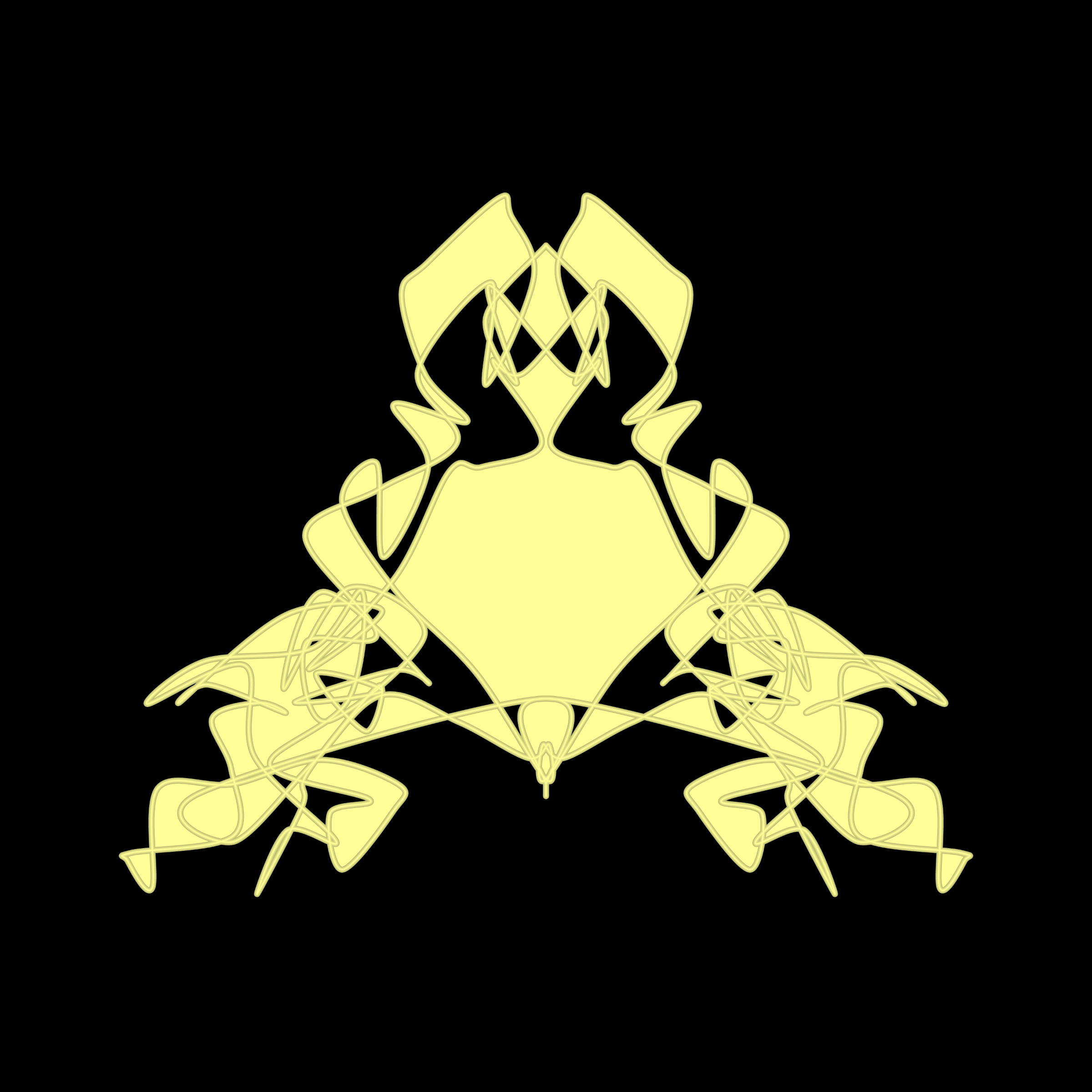 Art Blocks - Art Blocks v2 - Cryptoblots #1832 - NFT # 3001832