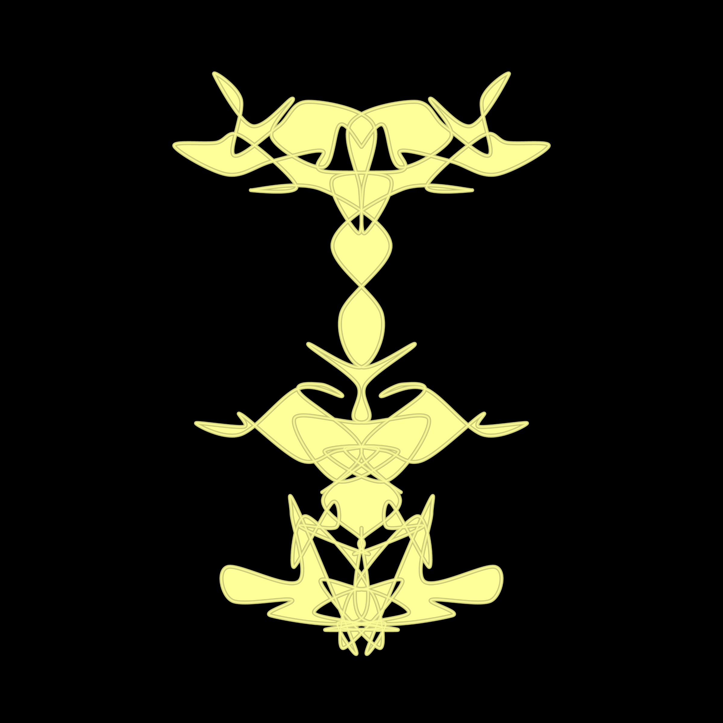 Art Blocks - Art Blocks v2 - Cryptoblots #1835 - NFT # 3001835