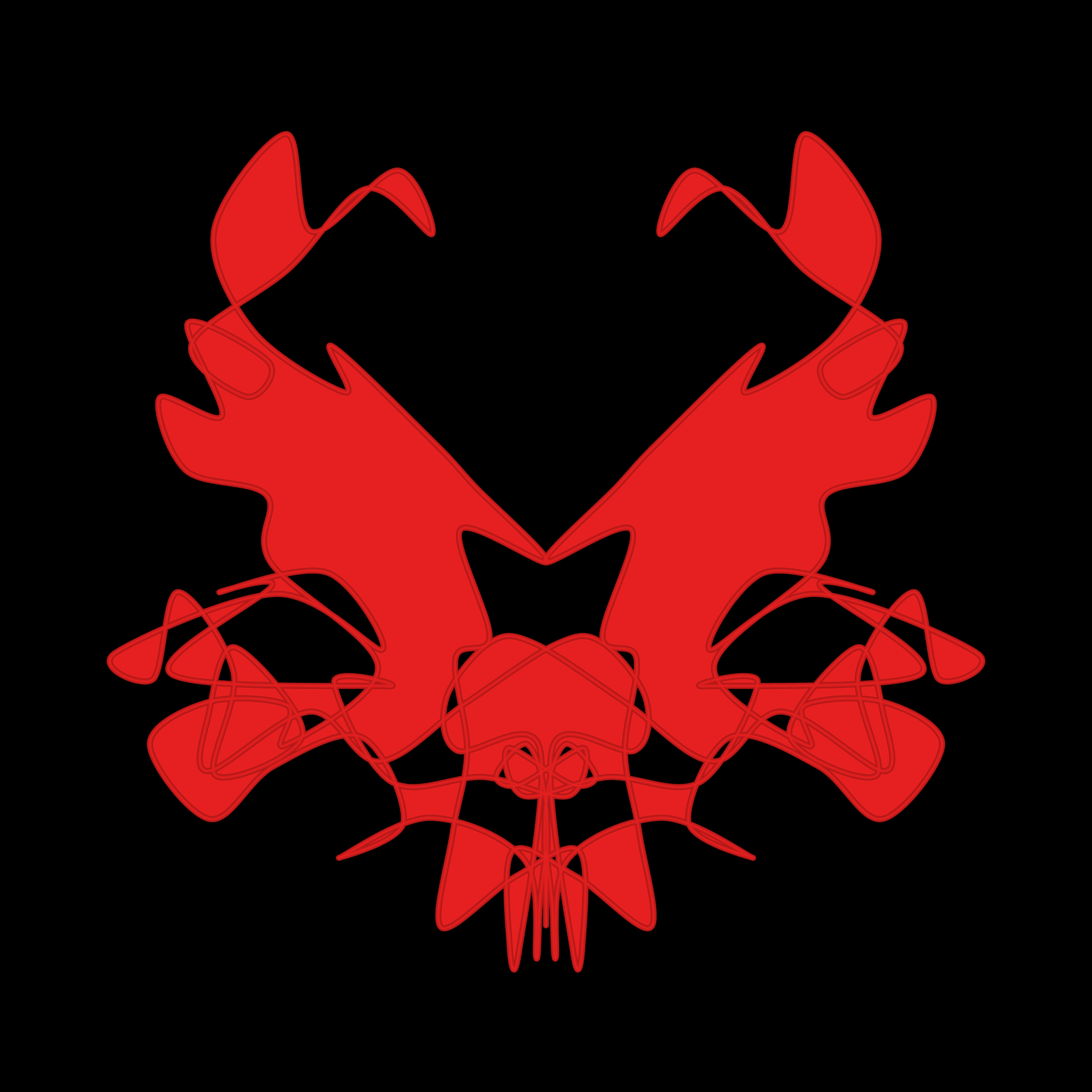 Art Blocks - Art Blocks v2 - Cryptoblots #1836 - NFT # 3001836