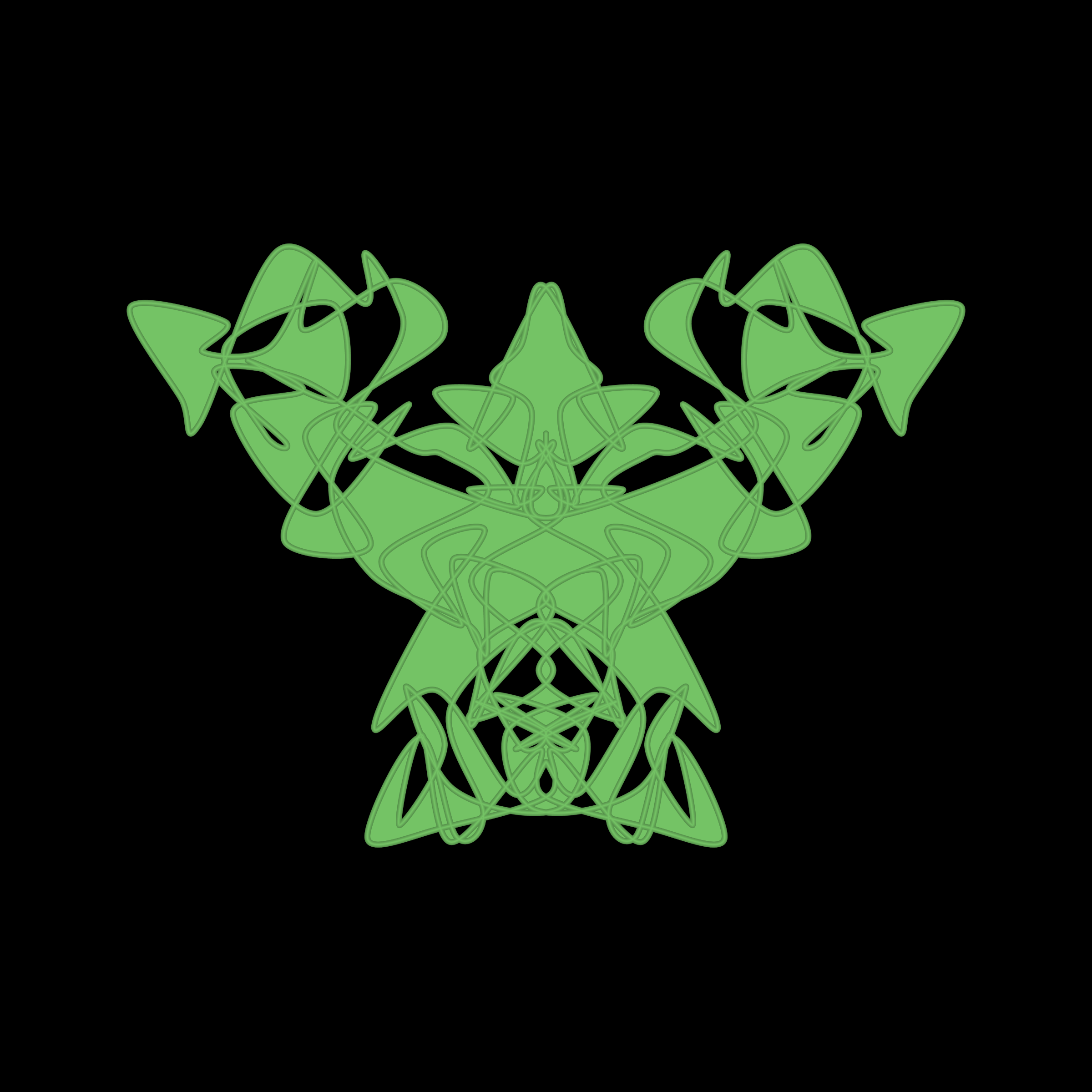 Art Blocks - Art Blocks v2 - Cryptoblots #1846 - NFT # 3001846