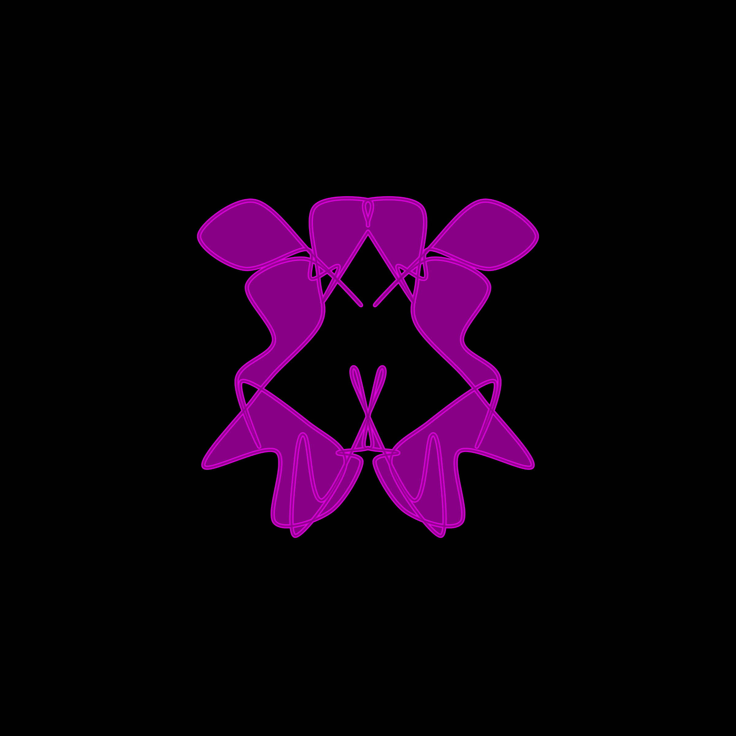 Art Blocks - Art Blocks v2 - Cryptoblots #1848 - NFT # 3001848