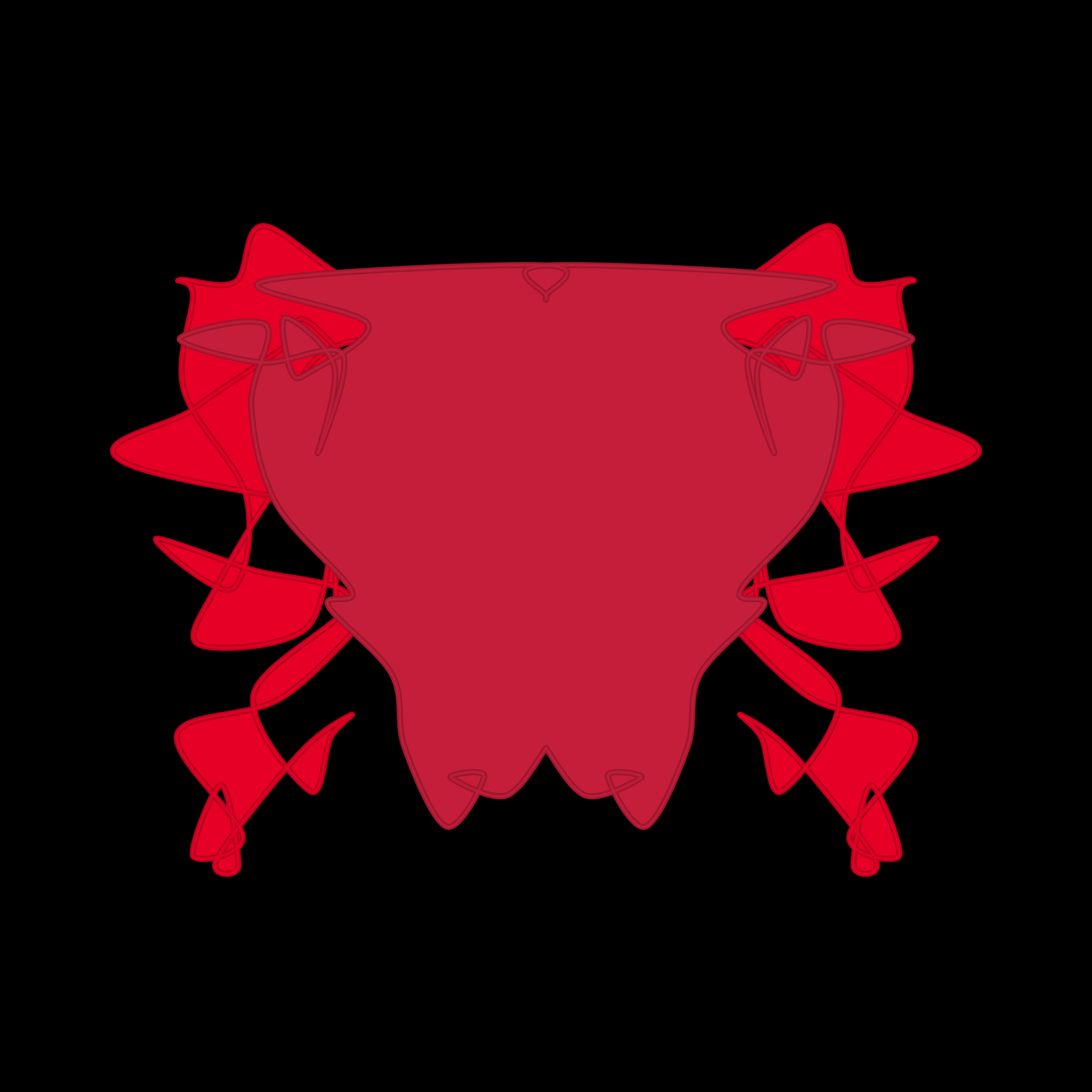 Art Blocks - Art Blocks v2 - Cryptoblots #1851 - NFT # 3001851