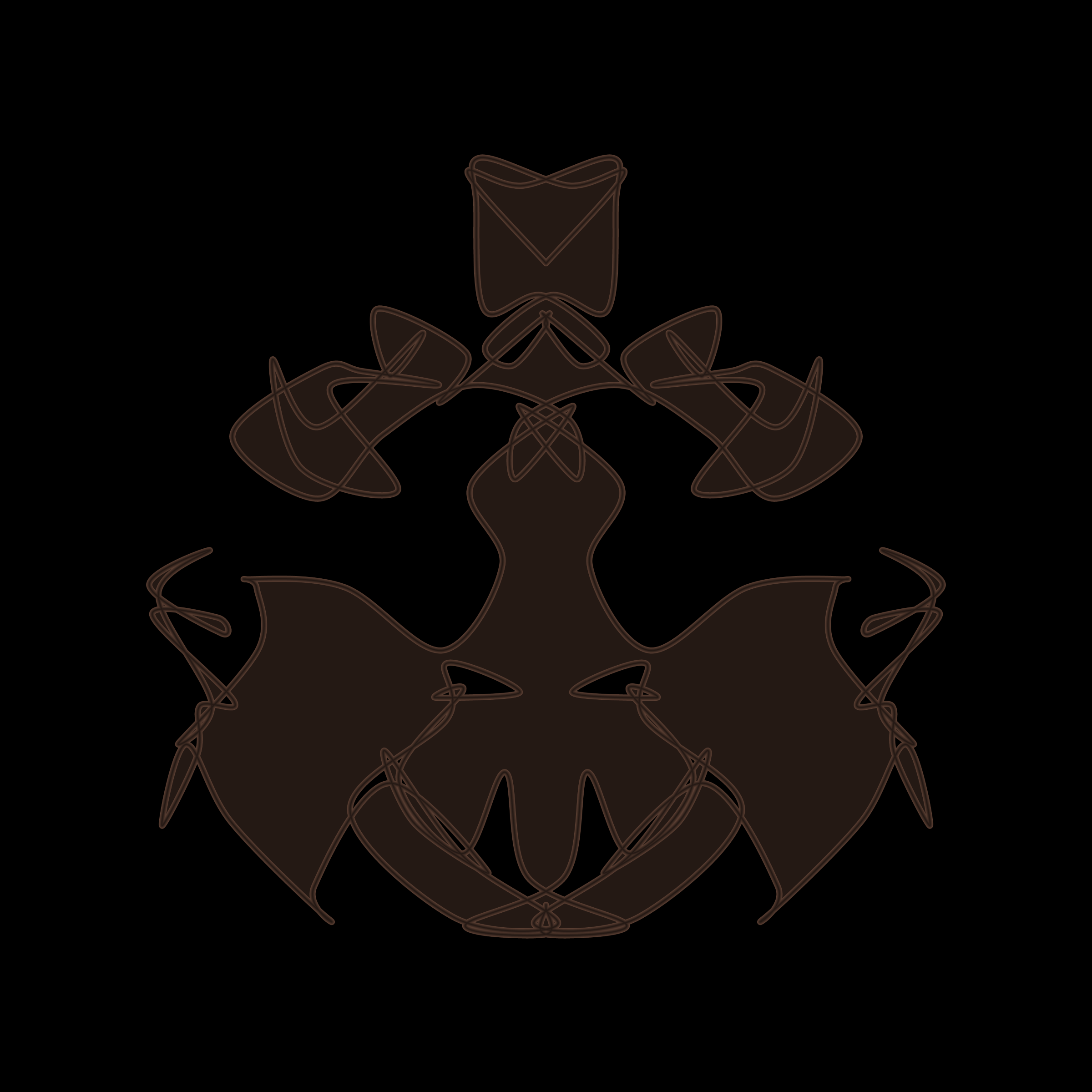 Art Blocks - Art Blocks v2 - Cryptoblots #1852 - NFT # 3001852