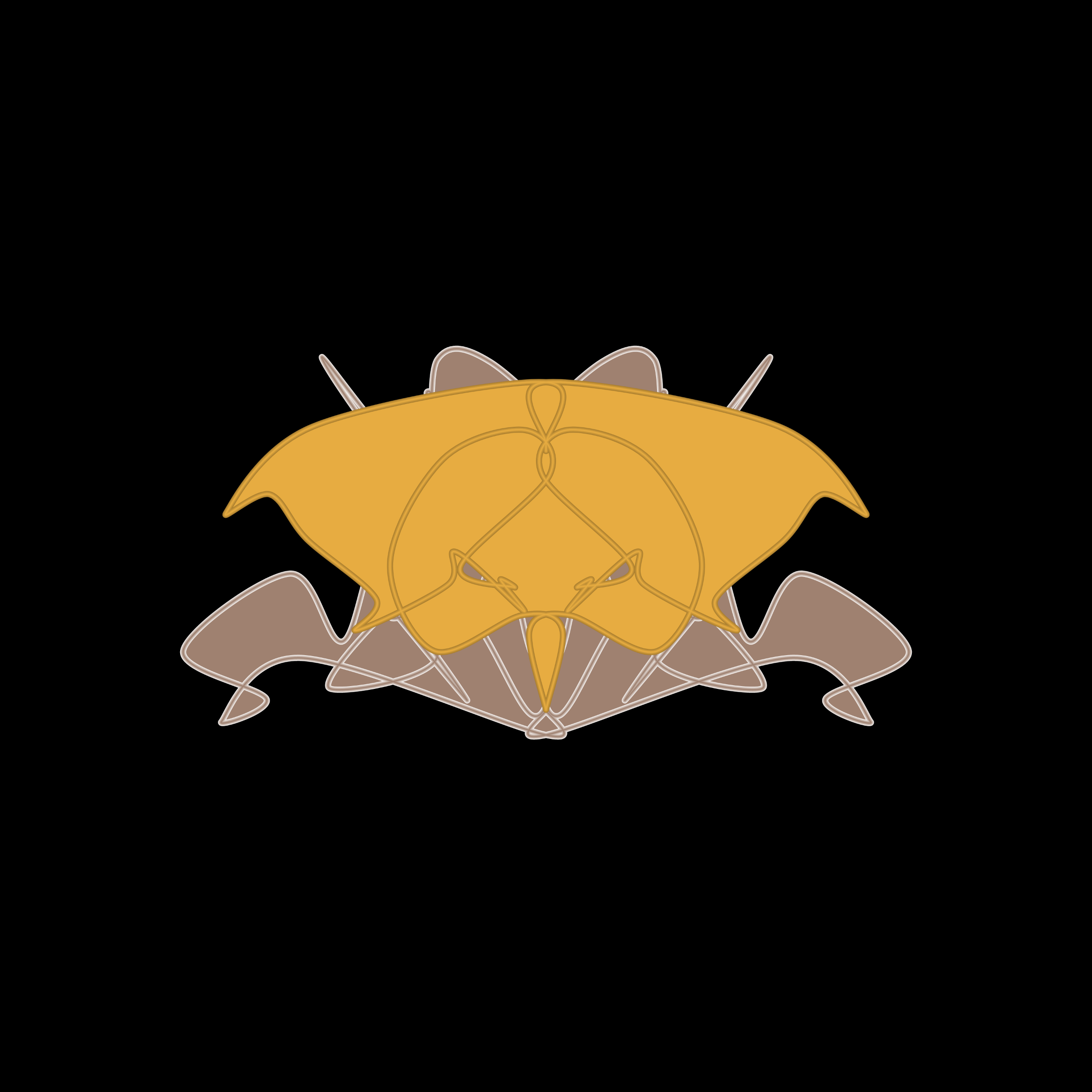 Art Blocks - Art Blocks v2 - Cryptoblots #1855 - NFT # 3001855