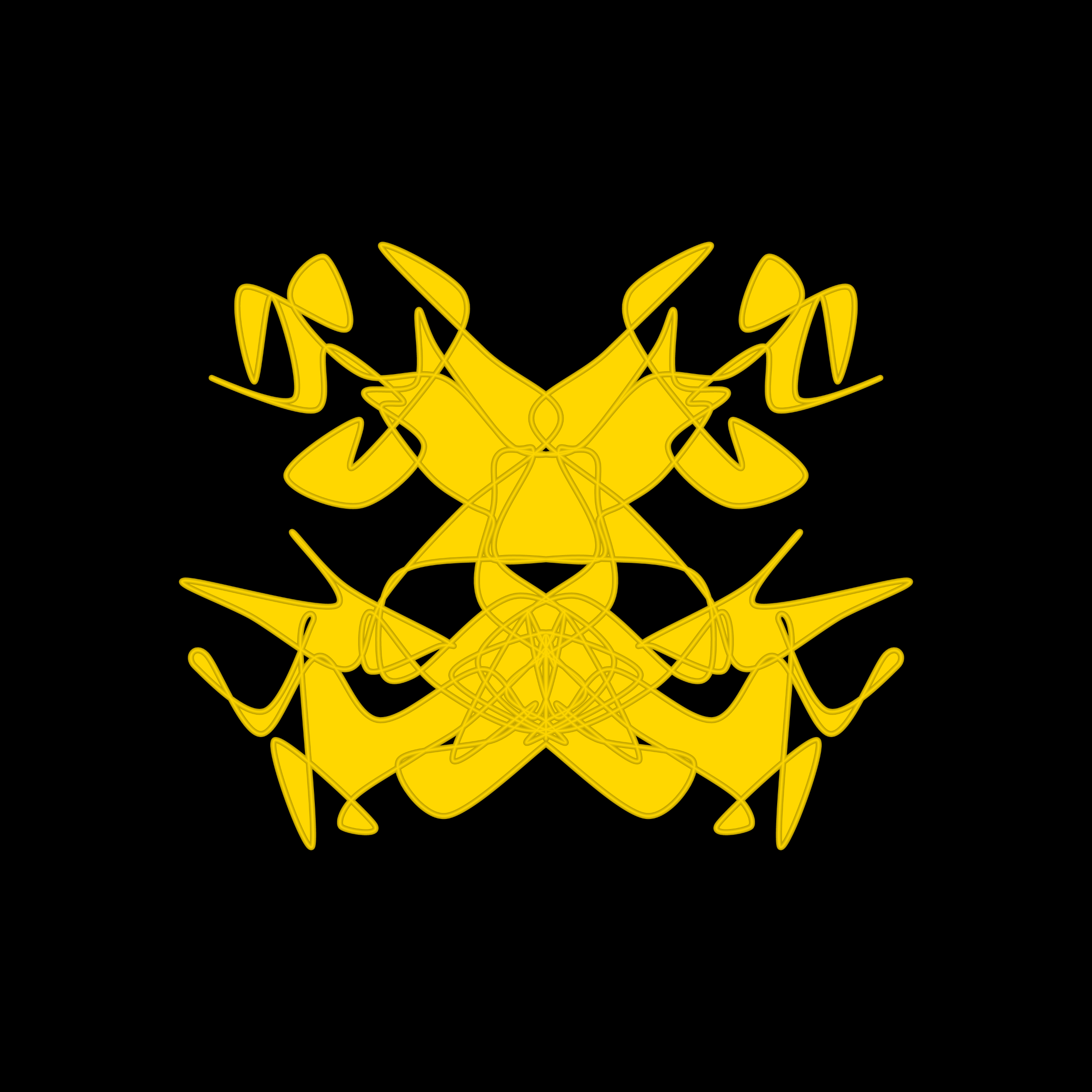 Art Blocks - Art Blocks v2 - Cryptoblots #1856 - NFT # 3001856