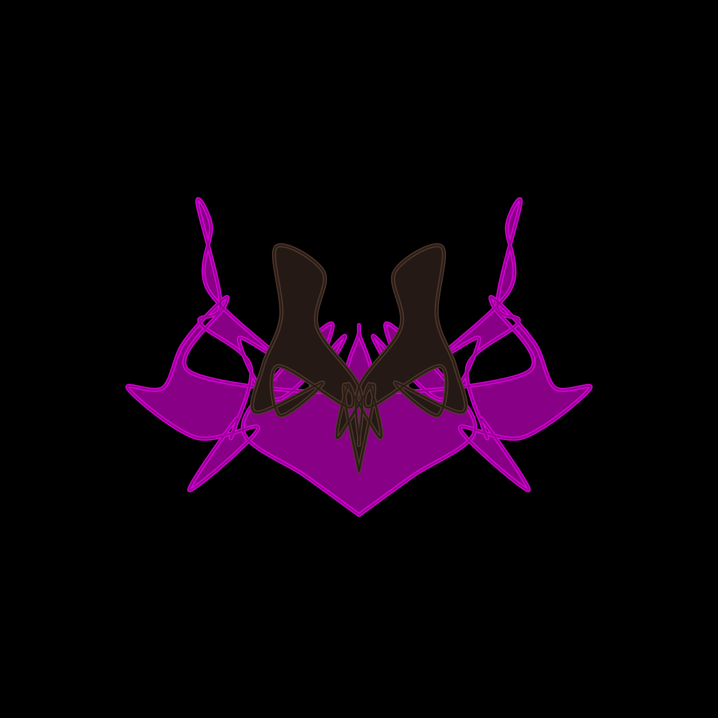 Art Blocks - Art Blocks v2 - Cryptoblots #1859 - NFT # 3001859