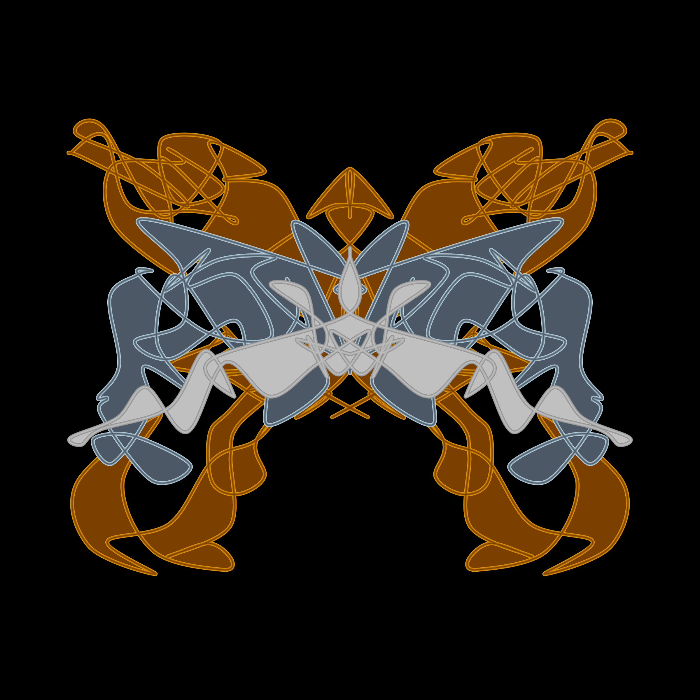 Art Blocks - Art Blocks v2 - Cryptoblots #1869 - NFT # 3001869