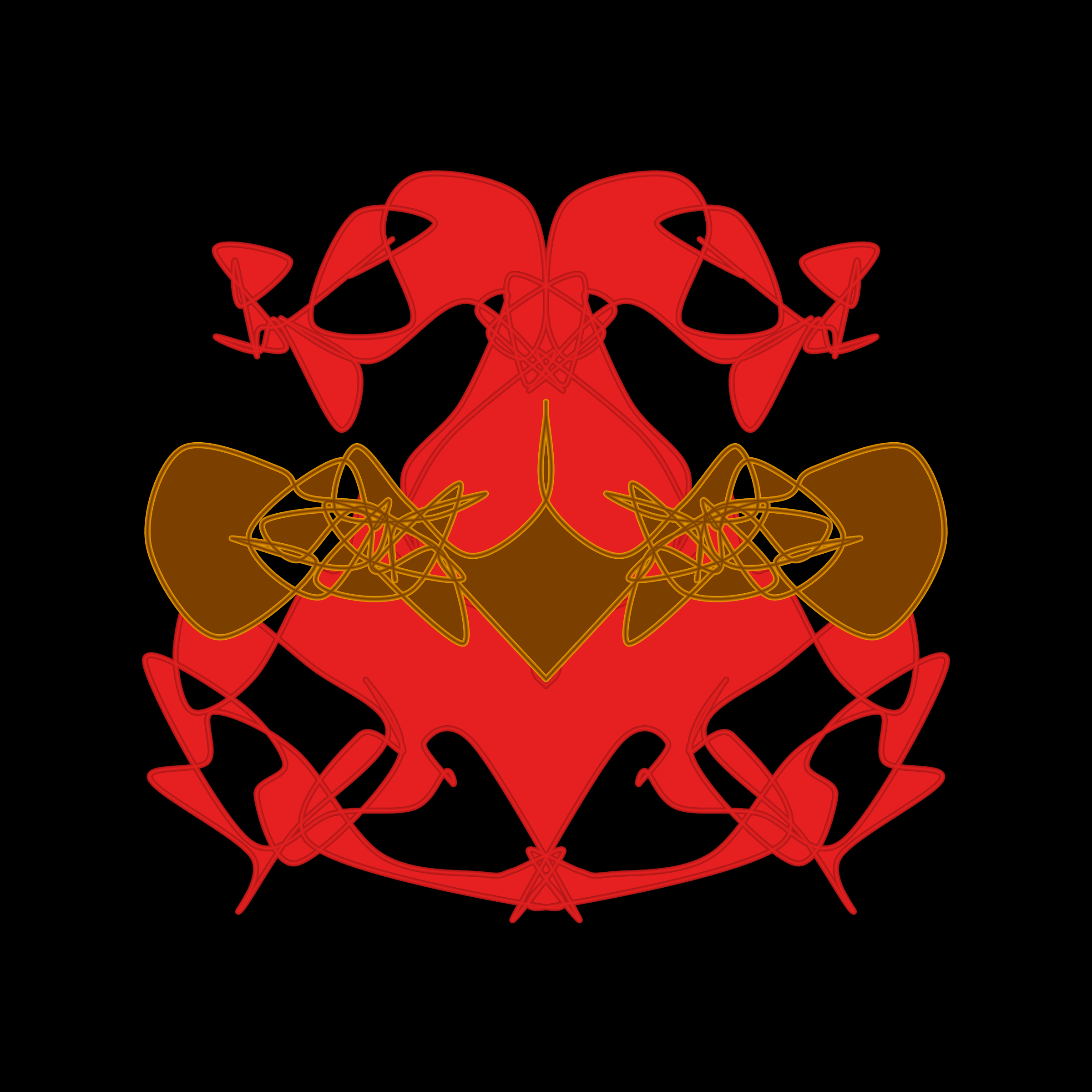 Art Blocks - Art Blocks v2 - Cryptoblots #1870 - NFT # 3001870