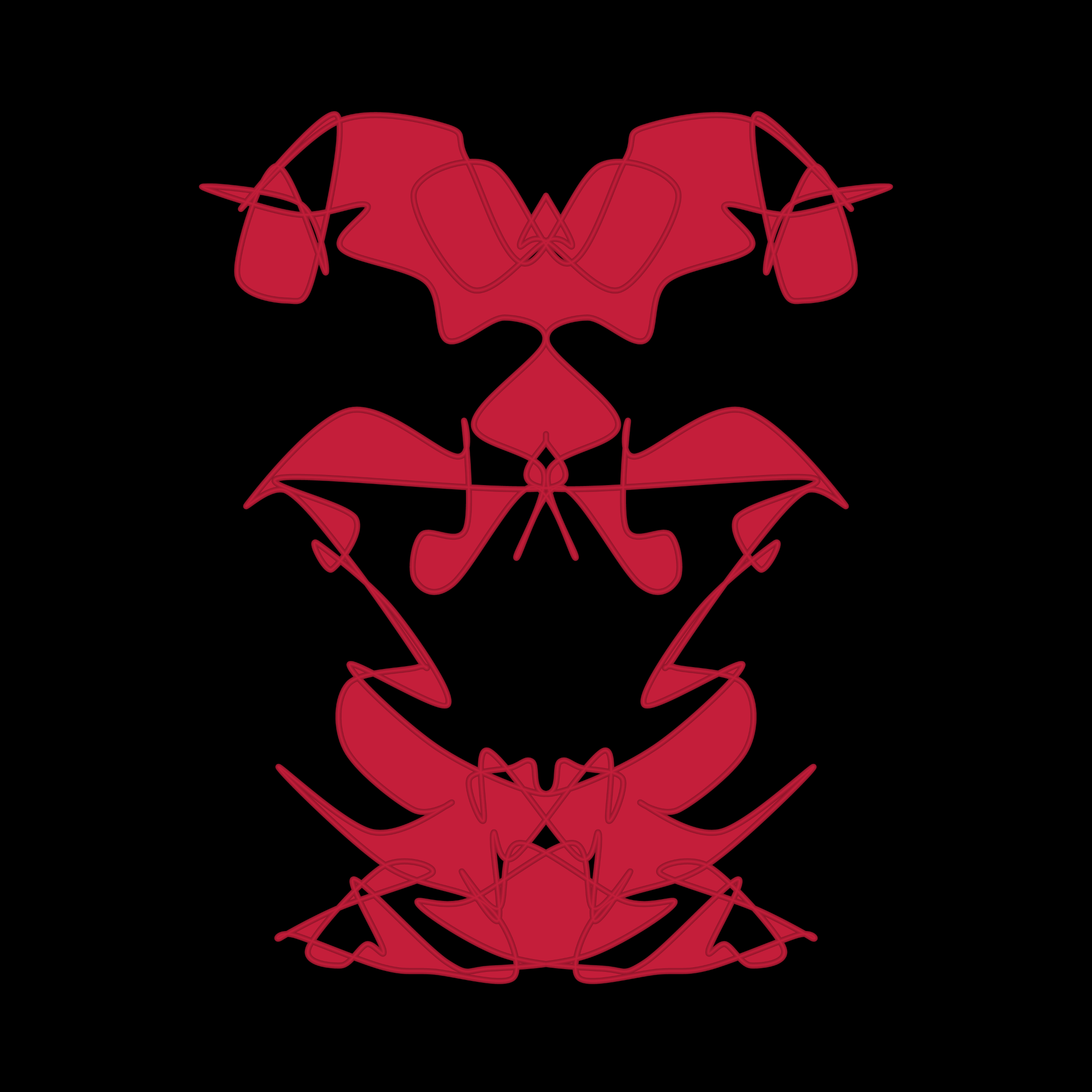 Art Blocks - Art Blocks v2 - Cryptoblots #1873 - NFT # 3001873