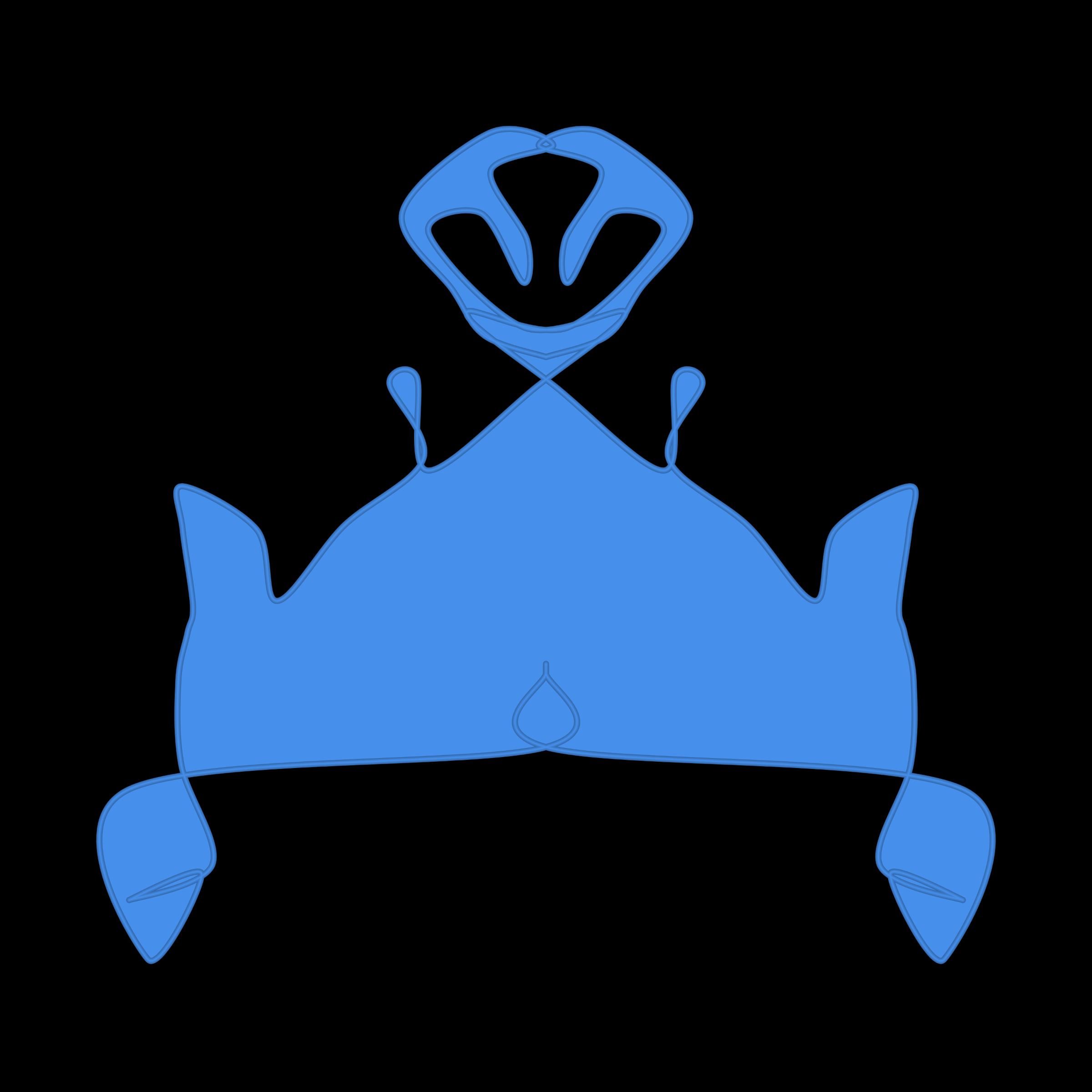 Art Blocks - Art Blocks v2 - Cryptoblots #1874 - NFT # 3001874