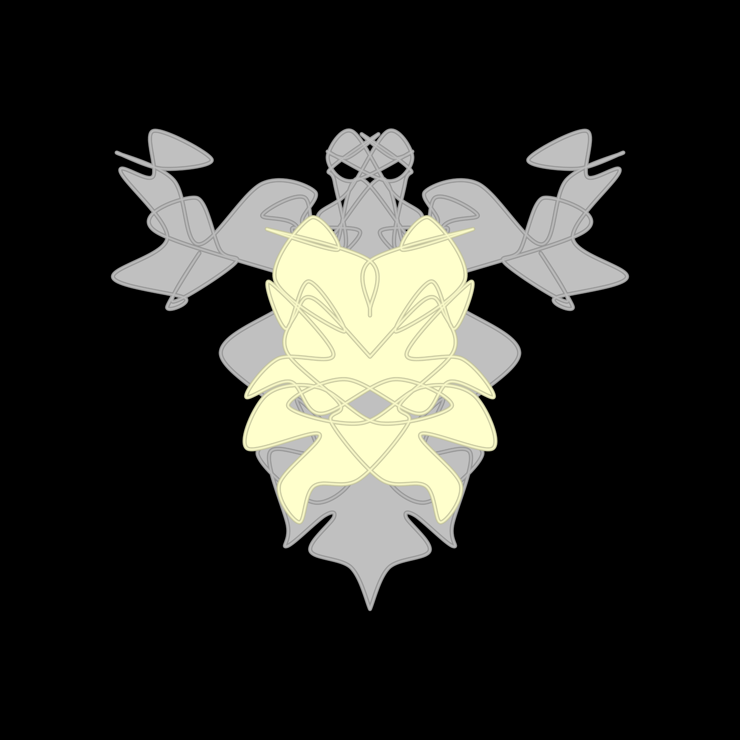 Art Blocks - Art Blocks v2 - Cryptoblots #1879 - NFT # 3001879