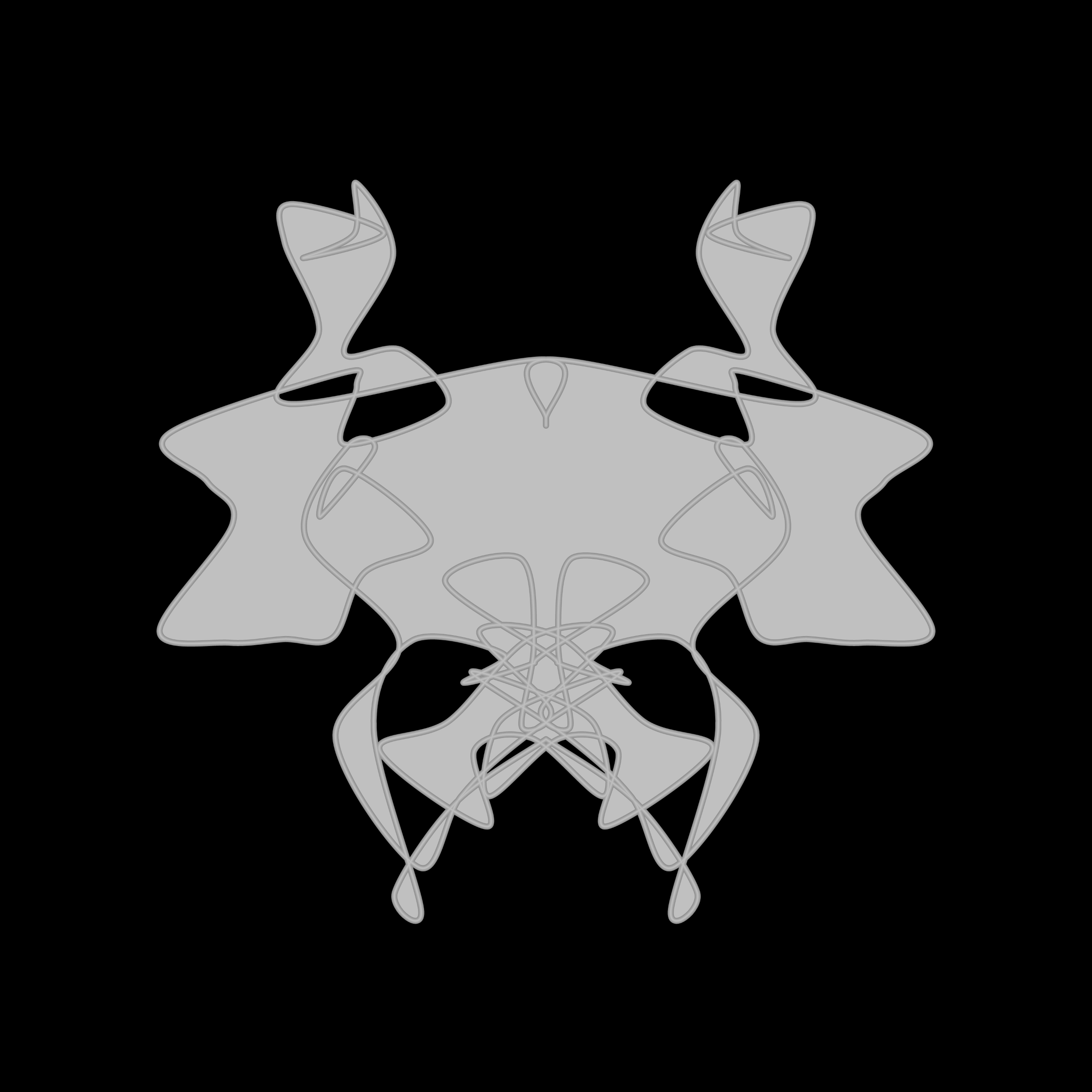 Art Blocks - Art Blocks v2 - Cryptoblots #1880 - NFT # 3001880