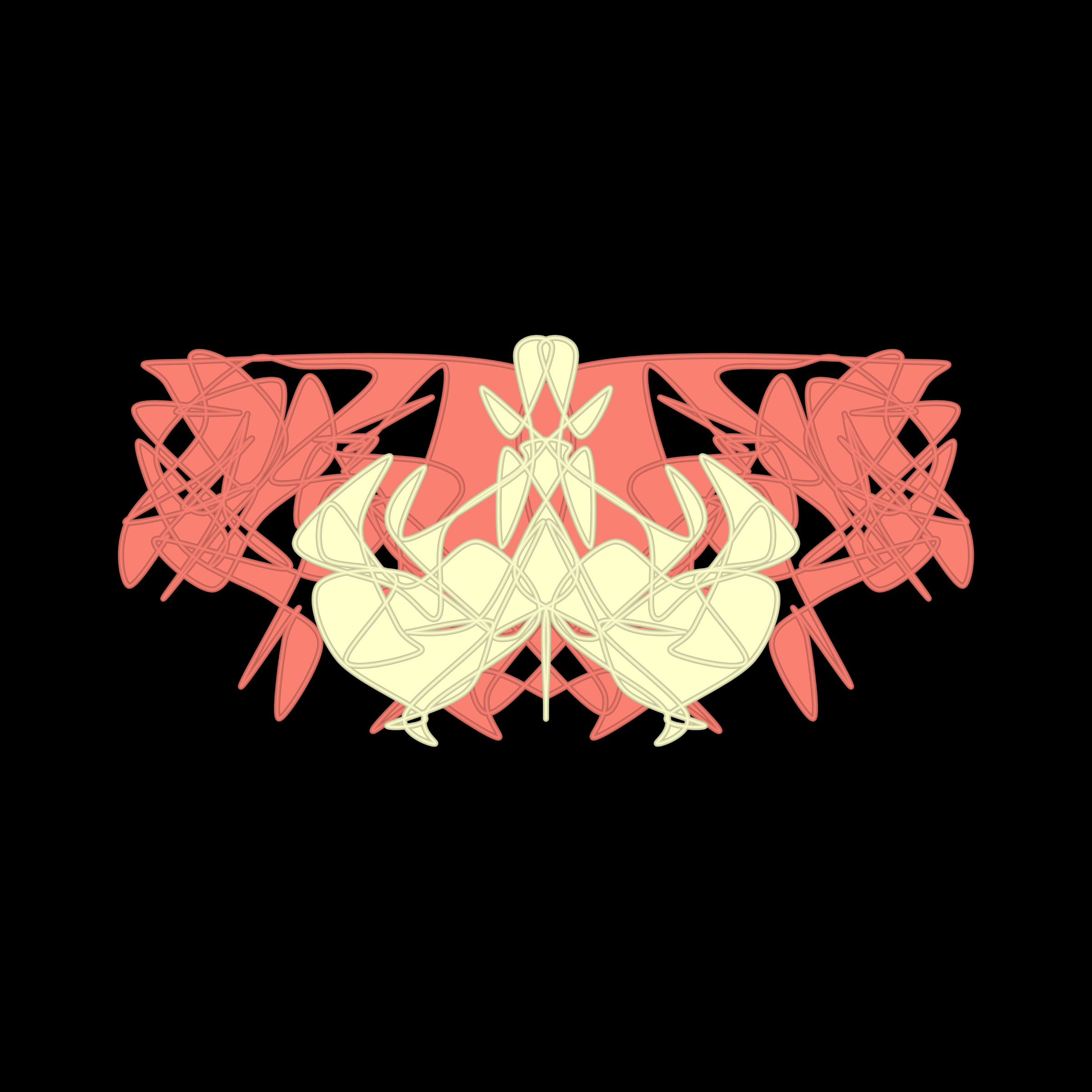 Art Blocks - Art Blocks v2 - Cryptoblots #1884 - NFT # 3001884