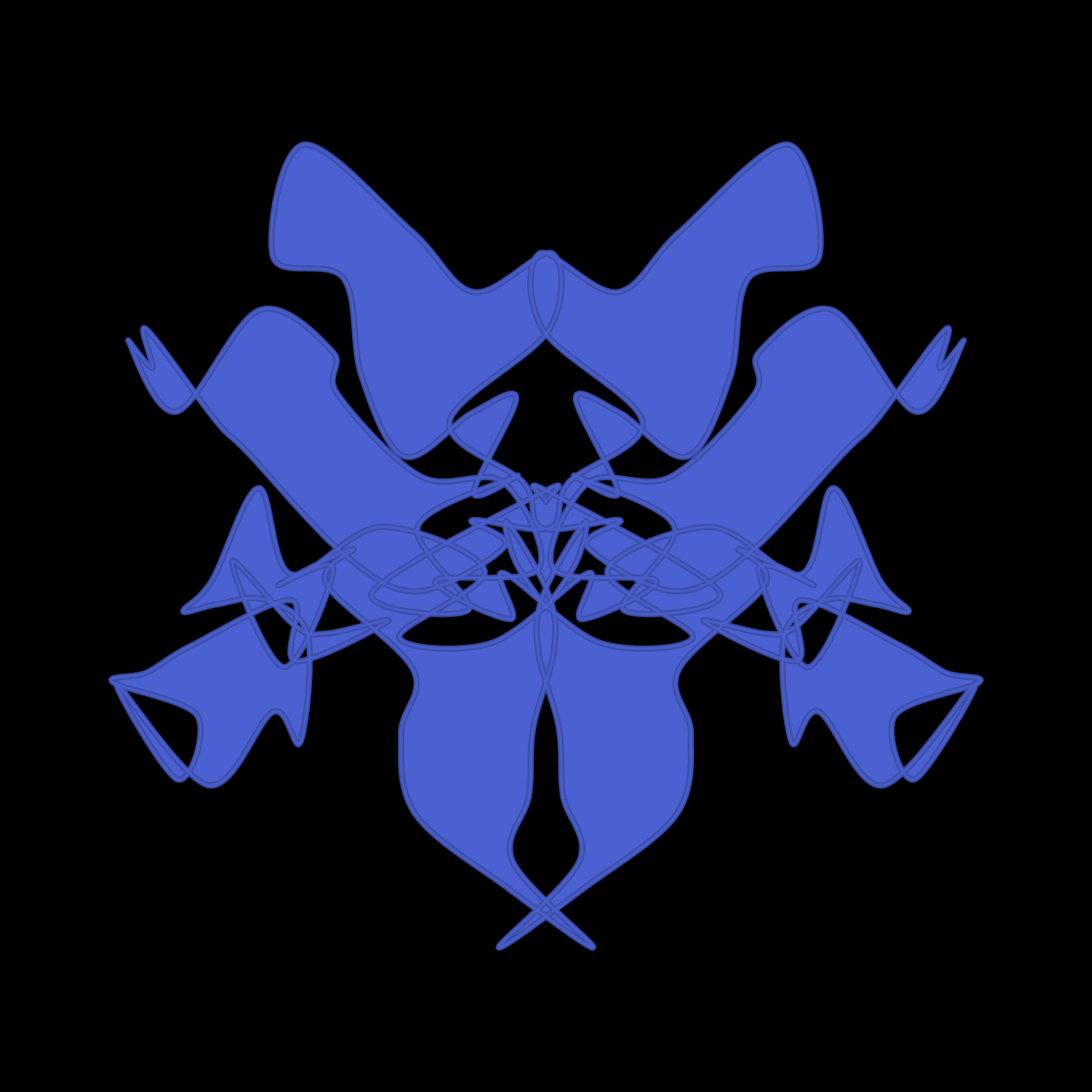 Art Blocks - Art Blocks v2 - Cryptoblots #1888 - NFT # 3001888