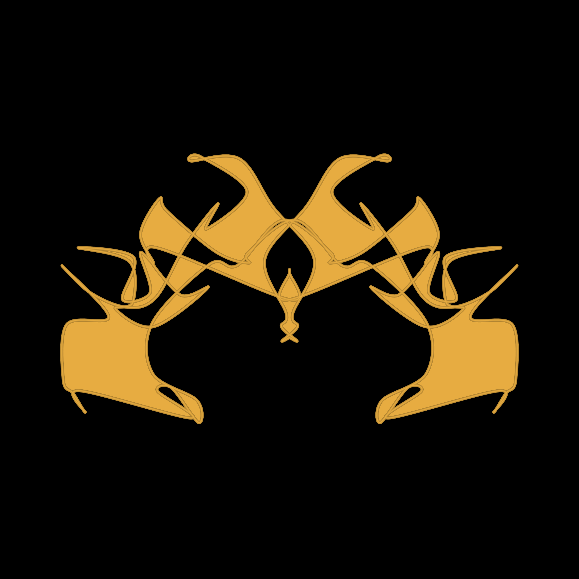 Art Blocks - Art Blocks v2 - Cryptoblots #1889 - NFT # 3001889