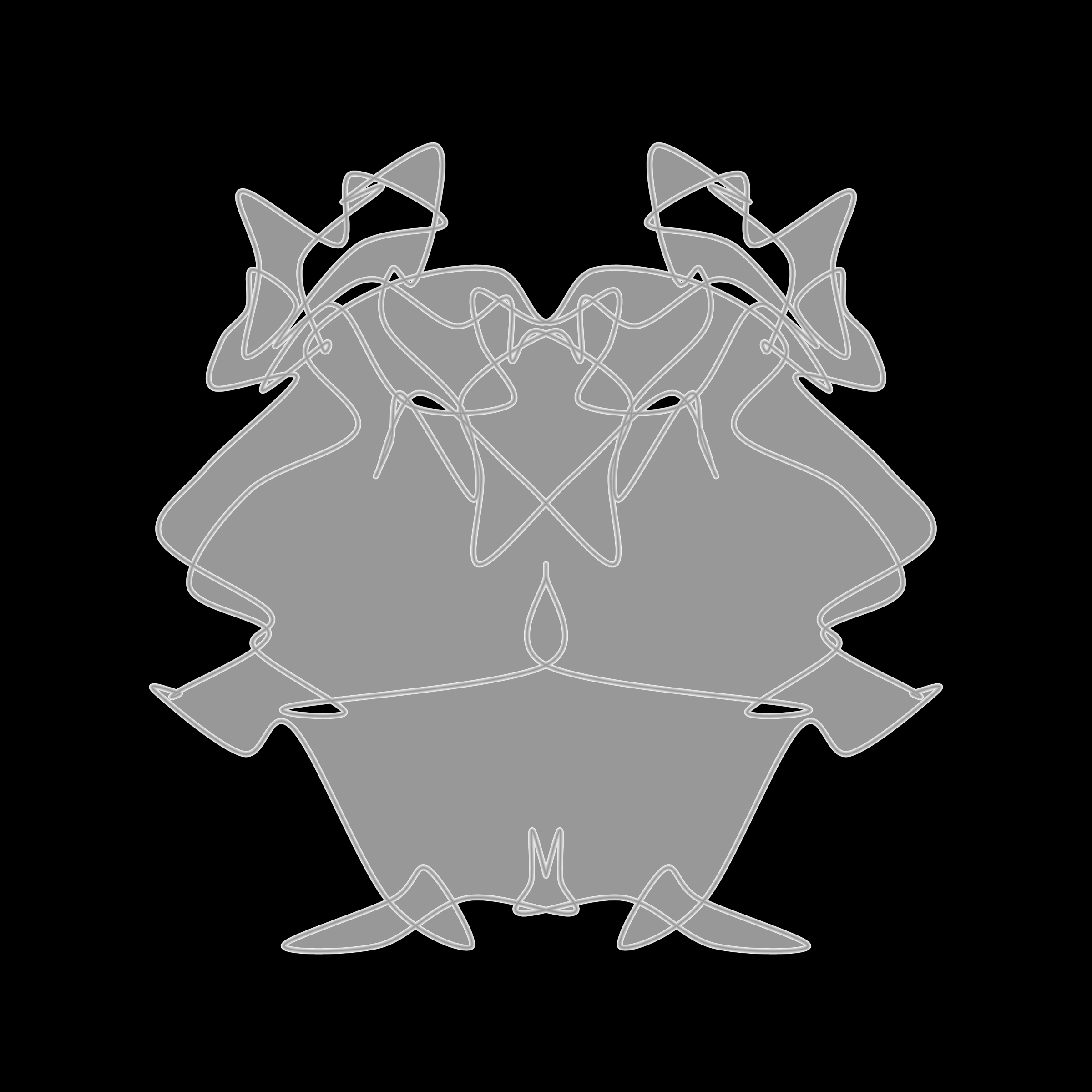 Art Blocks - Art Blocks v2 - Cryptoblots #1891 - NFT # 3001891