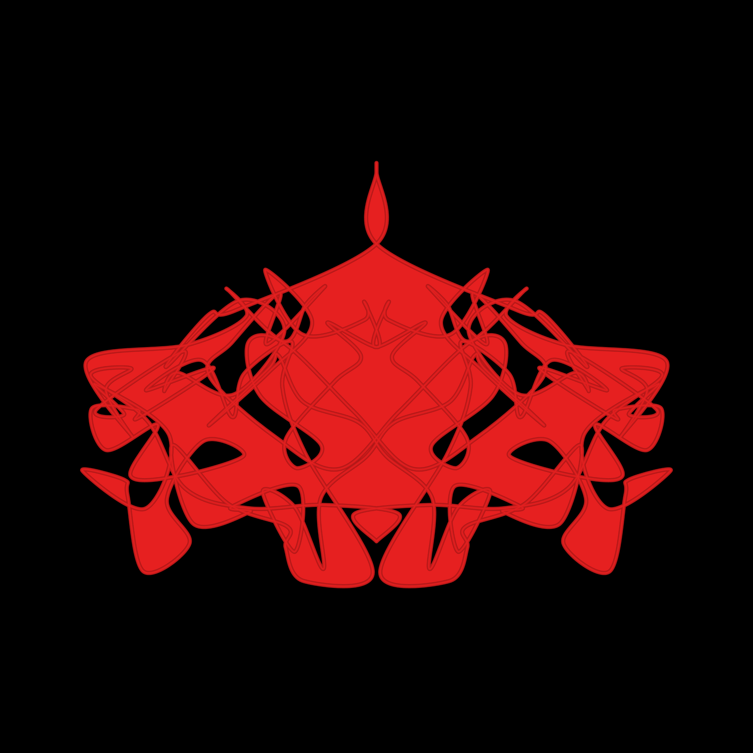 Art Blocks - Art Blocks v2 - Cryptoblots #1904 - NFT # 3001904