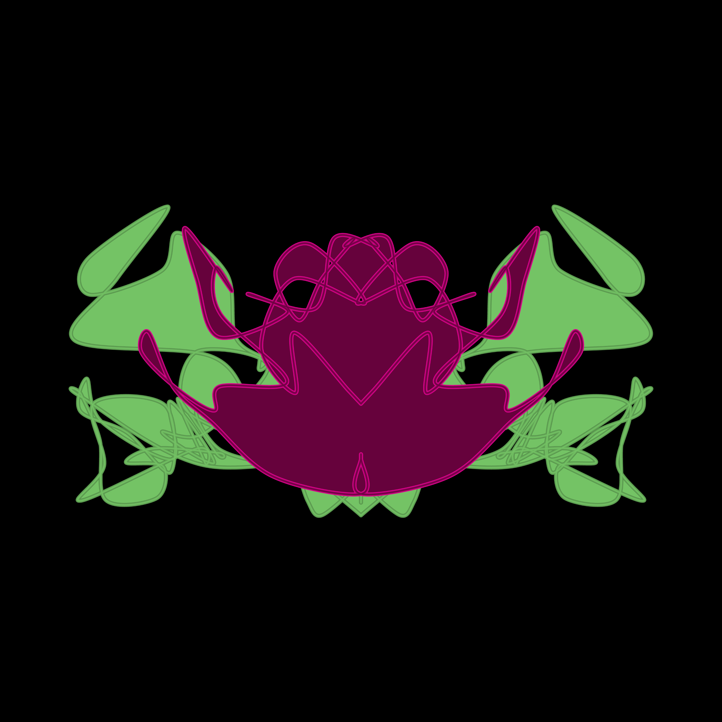 Art Blocks - Art Blocks v2 - Cryptoblots #1908 - NFT # 3001908