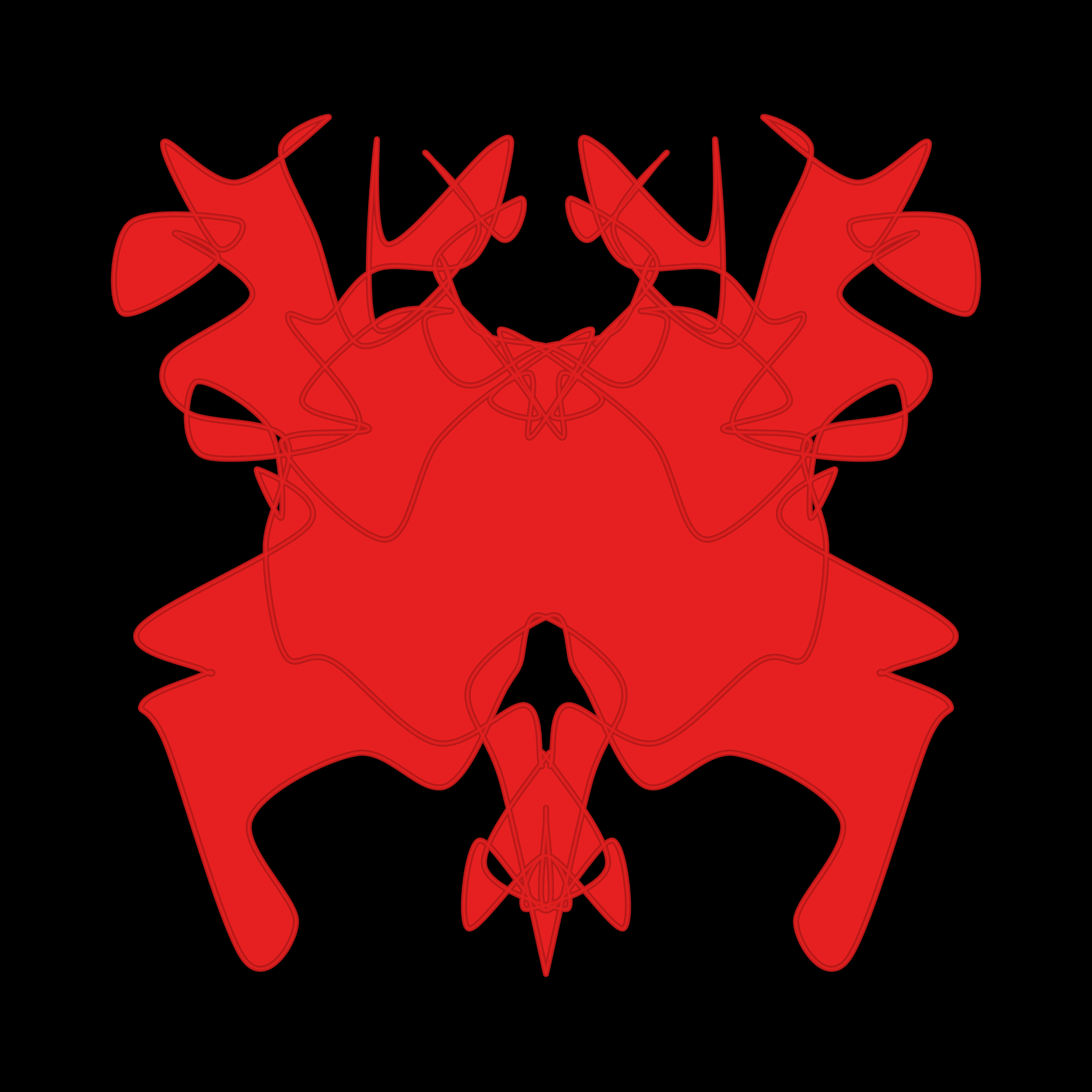 Art Blocks - Art Blocks v2 - Cryptoblots #1911 - NFT # 3001911