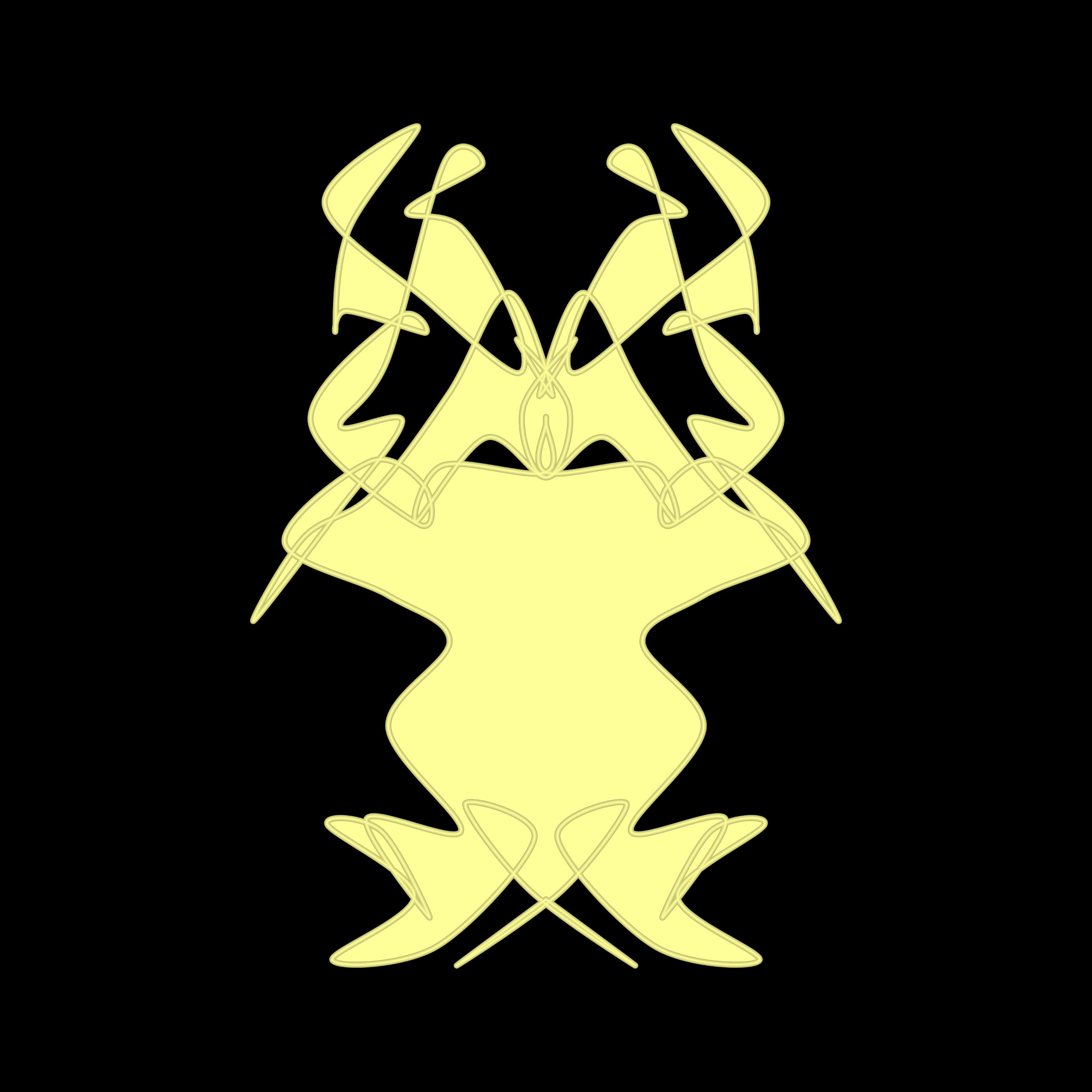 Art Blocks - Art Blocks v2 - Cryptoblots #1914 - NFT # 3001914