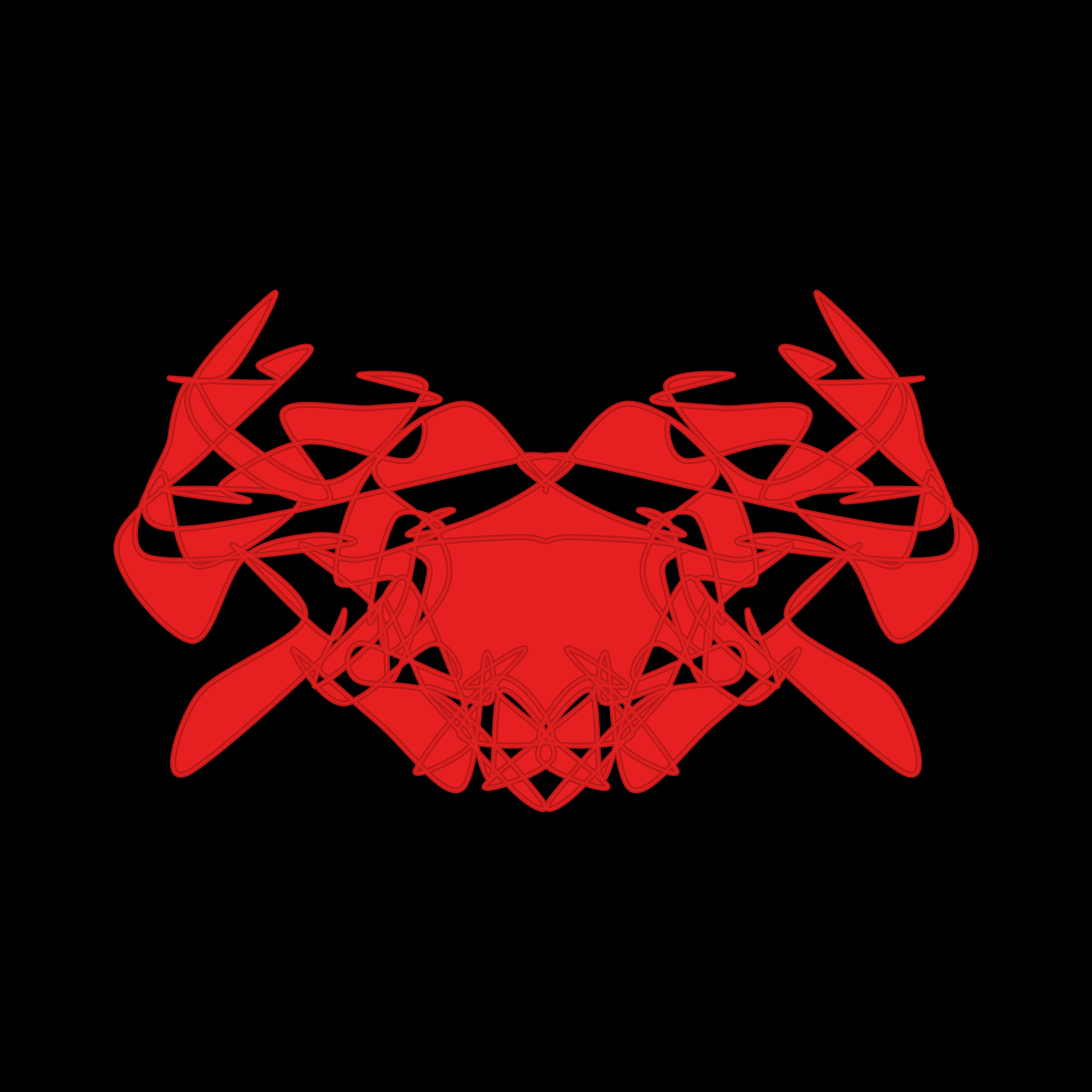 Art Blocks - Art Blocks v2 - Cryptoblots #1916 - NFT # 3001916