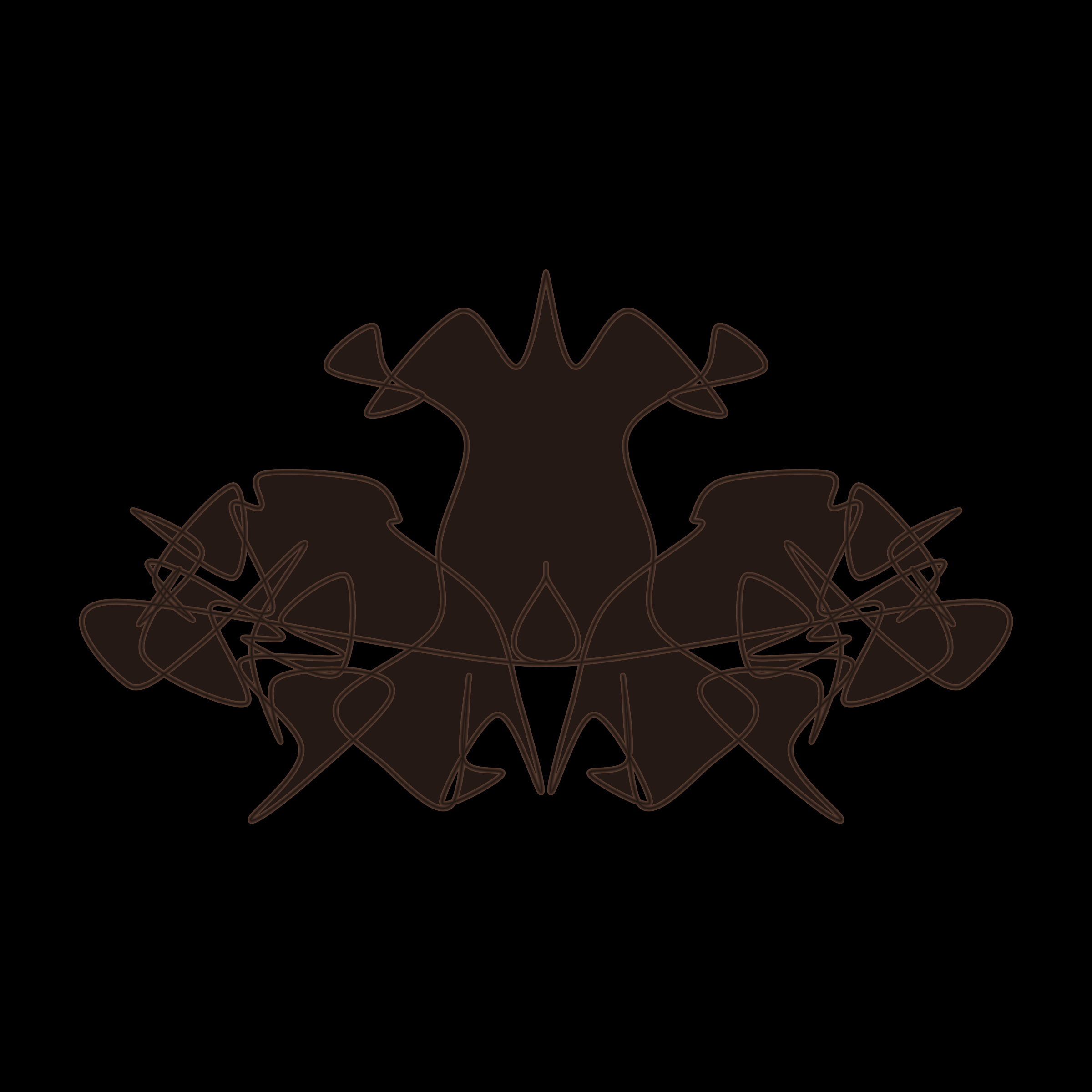 Art Blocks - Art Blocks v2 - Cryptoblots #1918 - NFT # 3001918