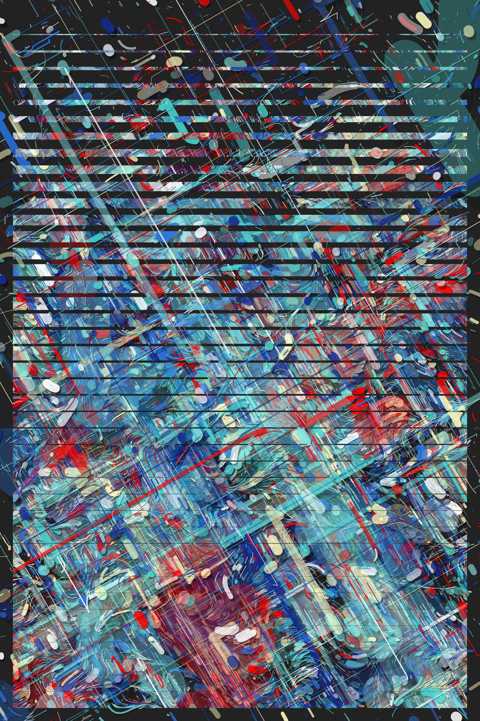 Art Blocks - Art Blocks v2 - Hōrō #2 - NFT # 301000002