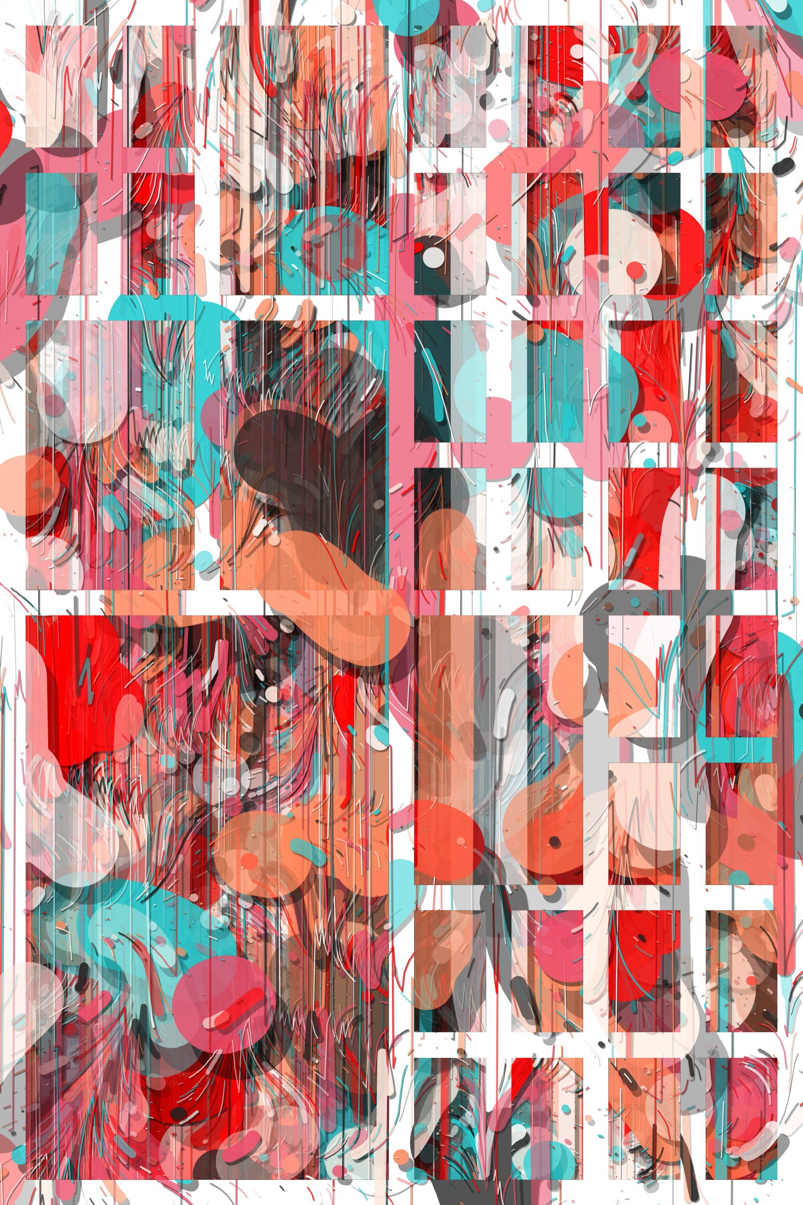 Art Blocks - Art Blocks v2 - Hōrō #53 - NFT # 301000053