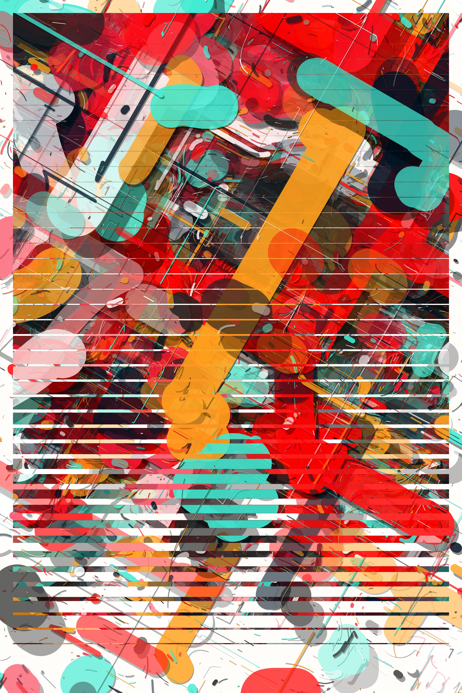 Art Blocks - Art Blocks v2 - Hōrō #54 - NFT # 301000054